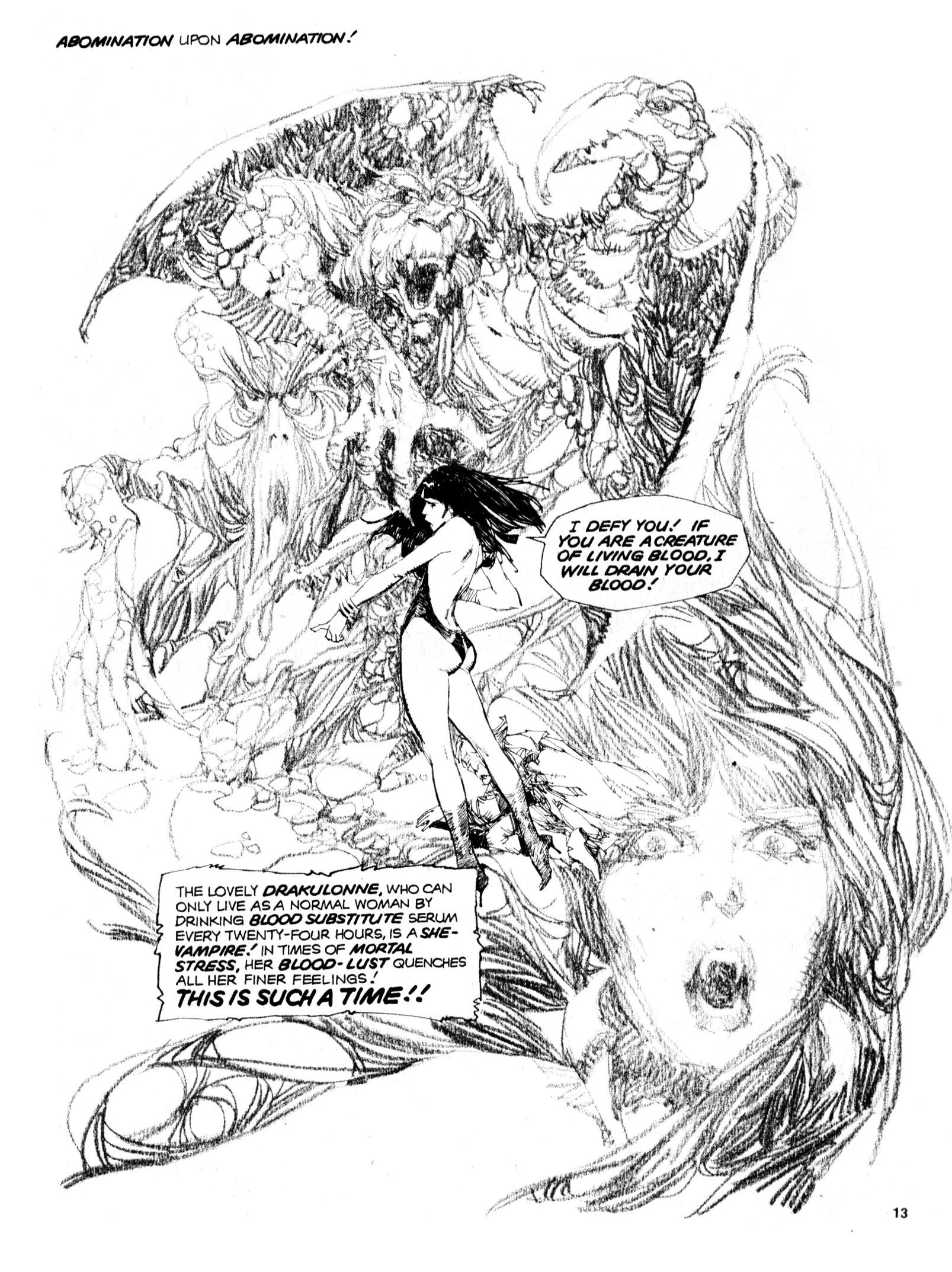 Read online Vampirella (1969) comic -  Issue #113 - 13