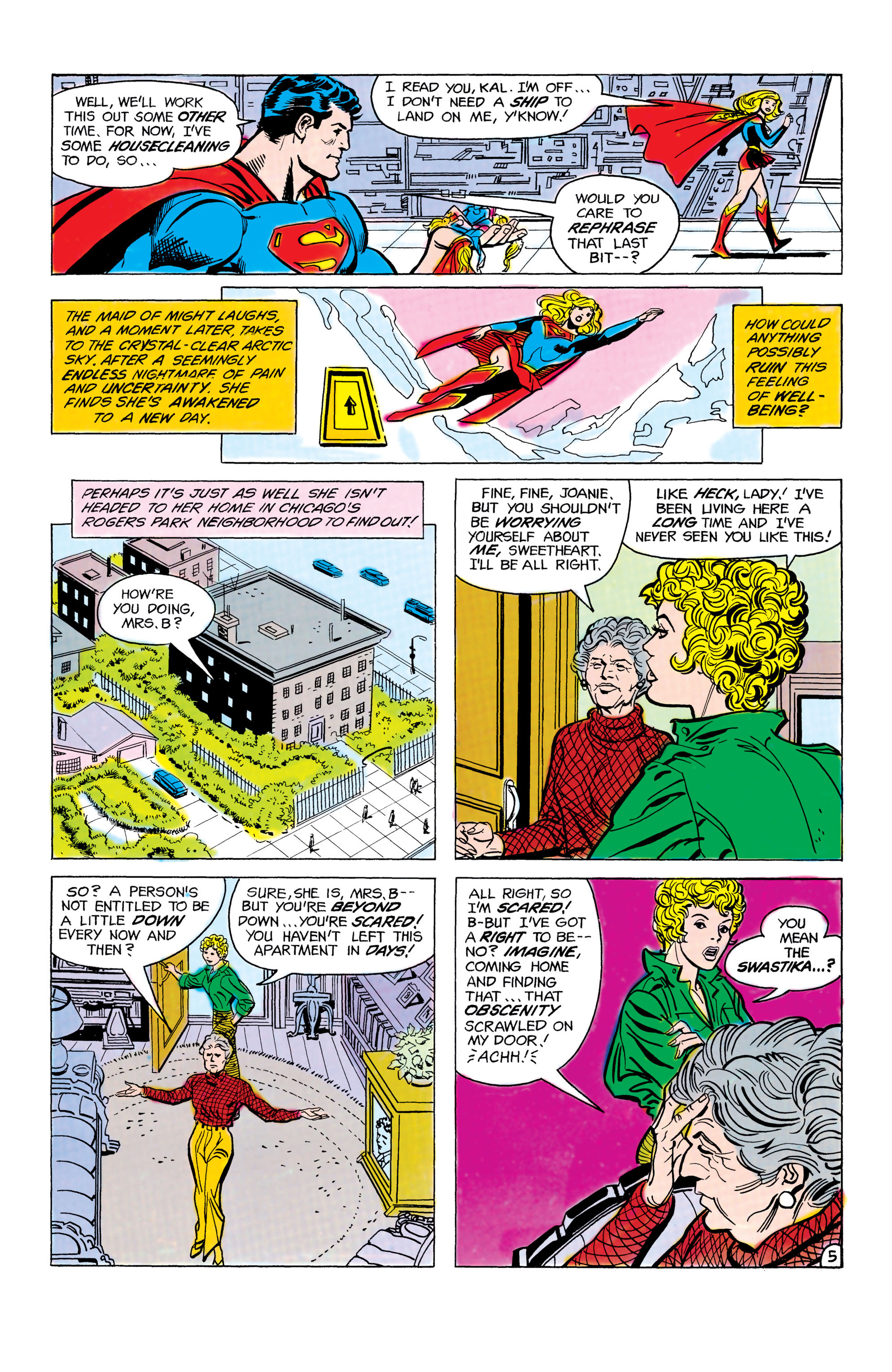 Read online Supergirl (1982) comic -  Issue #13 - 6