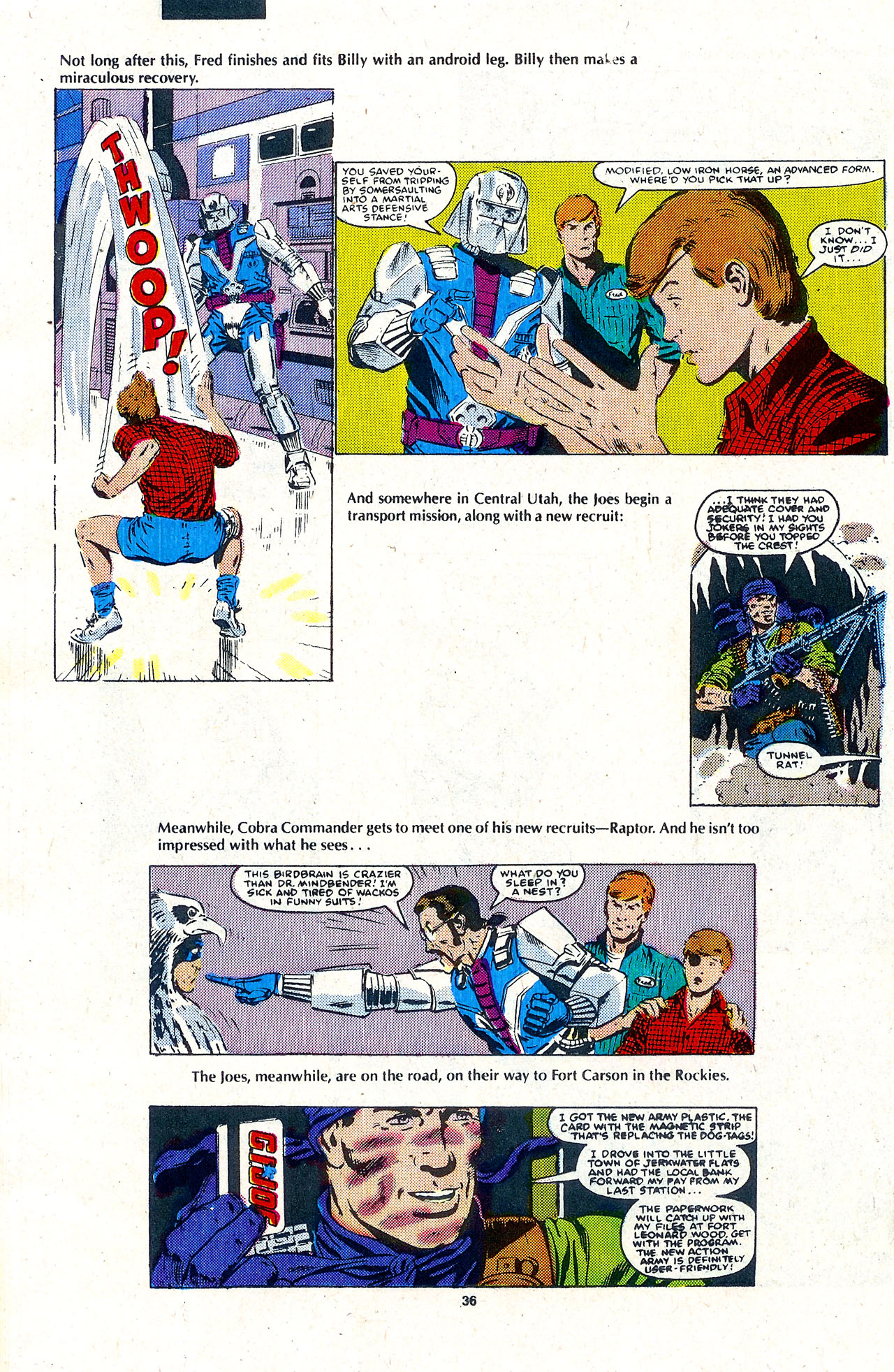Read online G.I. Joe Yearbook comic -  Issue #4 - 38