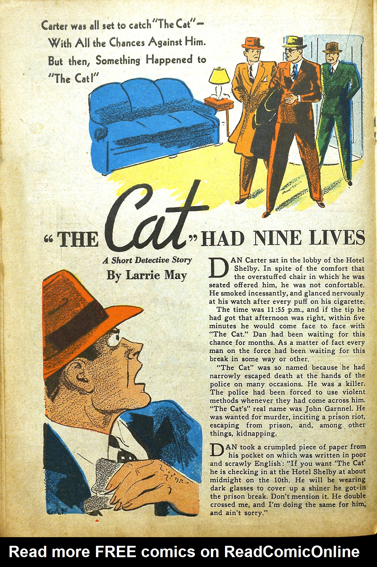 Read online Keen Detective Funnies comic -  Issue #11 - 34