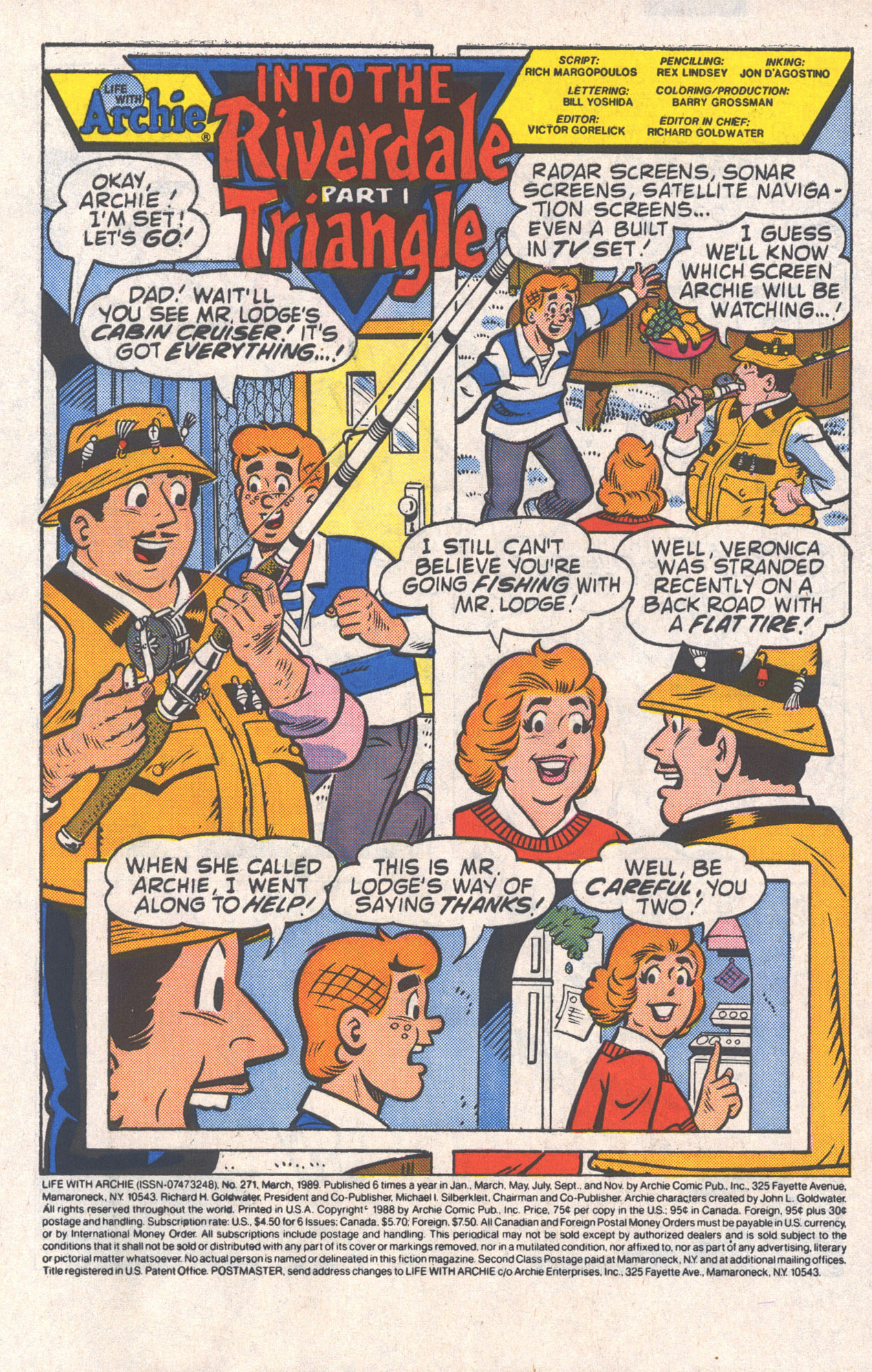 Read online Life With Archie (1958) comic -  Issue #271 - 3
