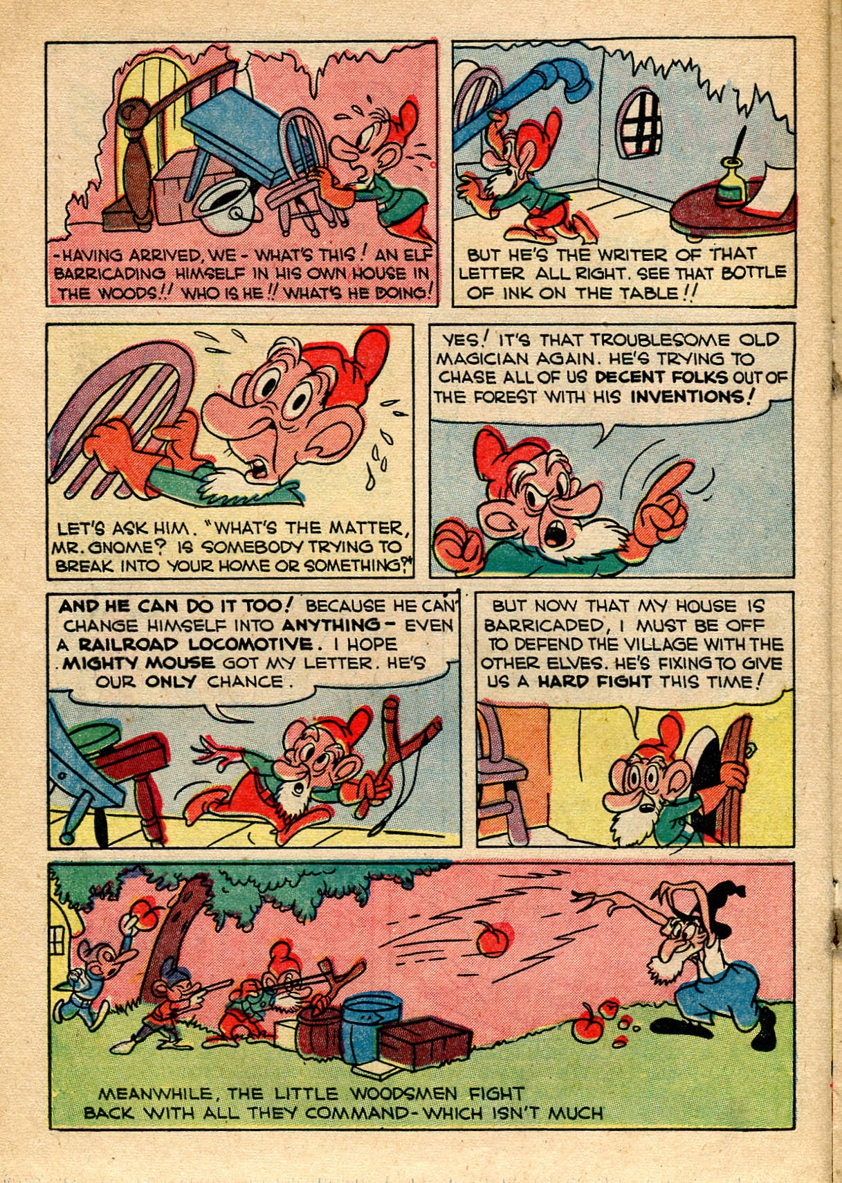 Read online Paul Terry's Mighty Mouse Comics comic -  Issue #18 - 14