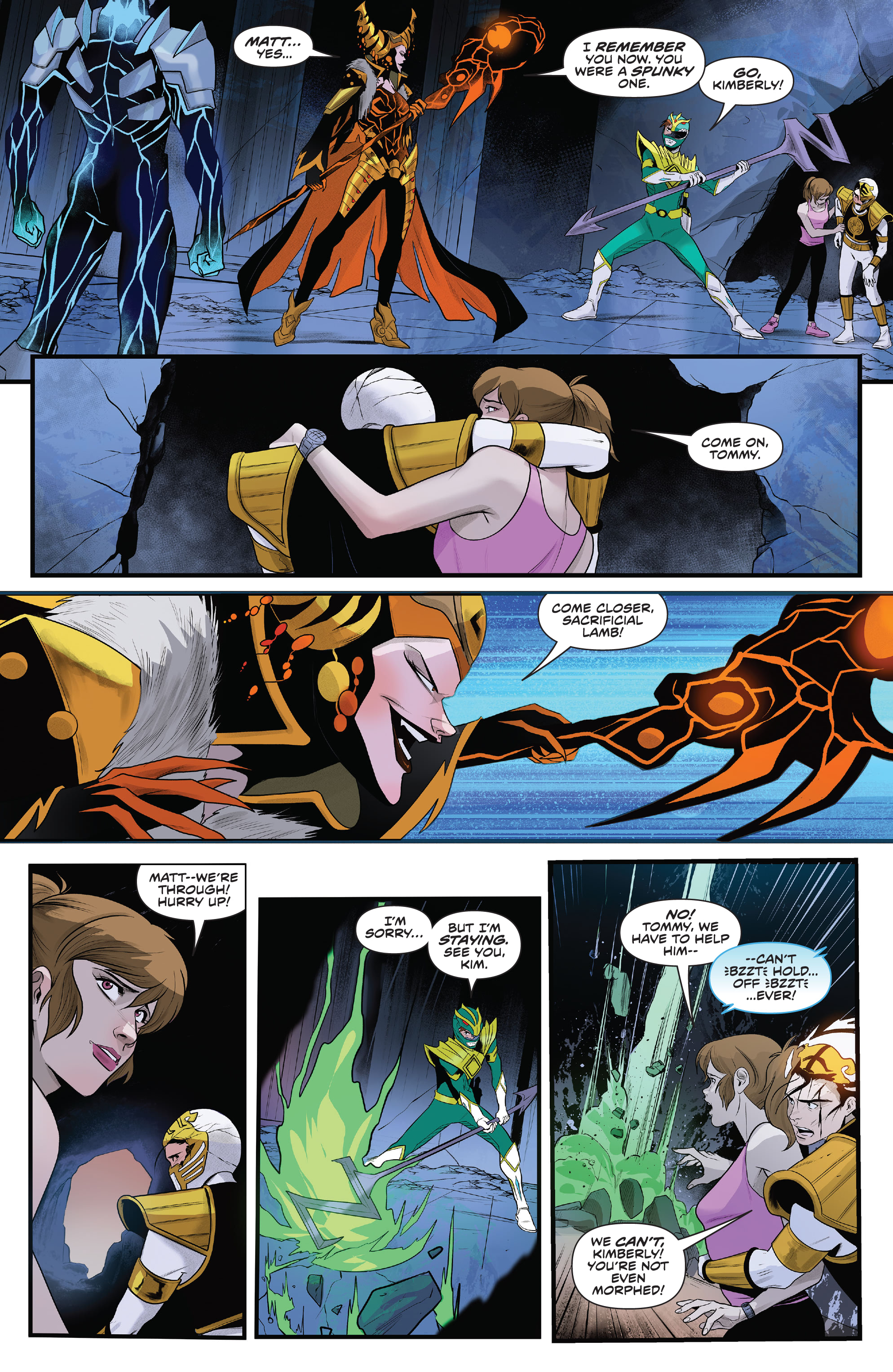 Read online Mighty Morphin Power Rangers comic -  Issue #102 - 17