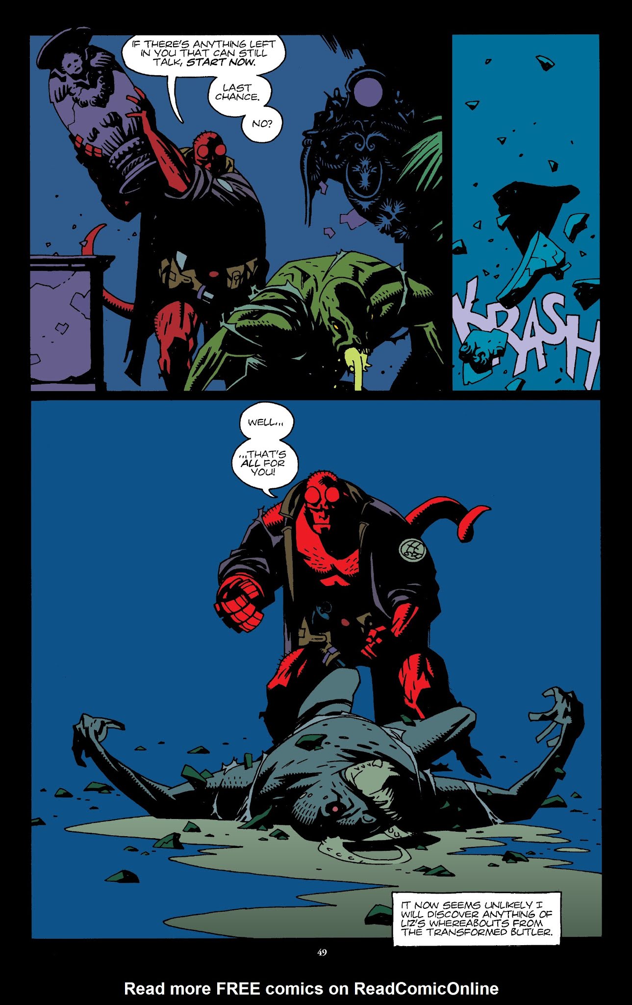 Read online Hellboy Omnibus comic -  Issue # TPB 1 (Part 1) - 50