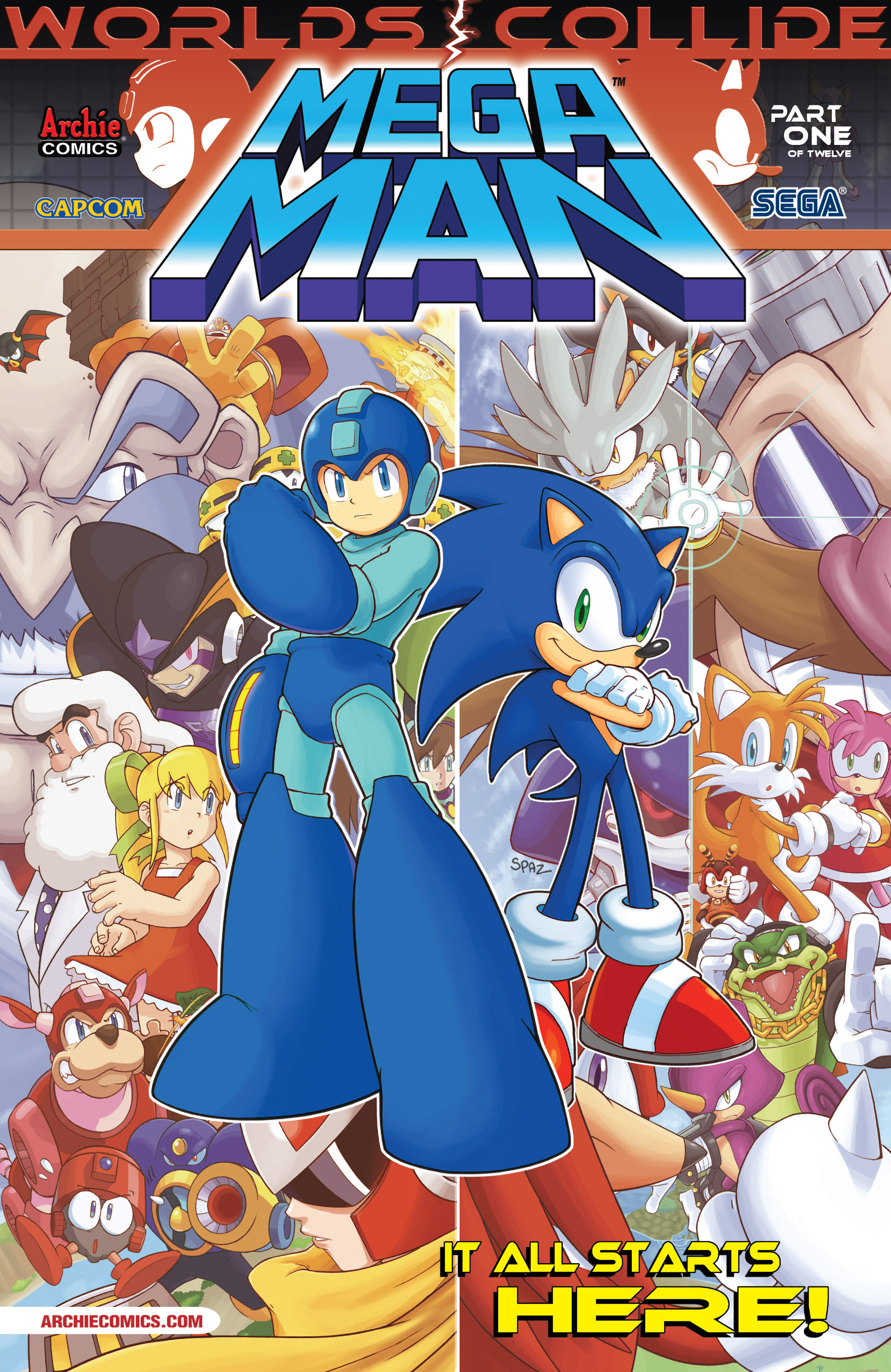 Read online Sonic Mega Man Worlds Collide comic -  Issue # Vol 1 - 8