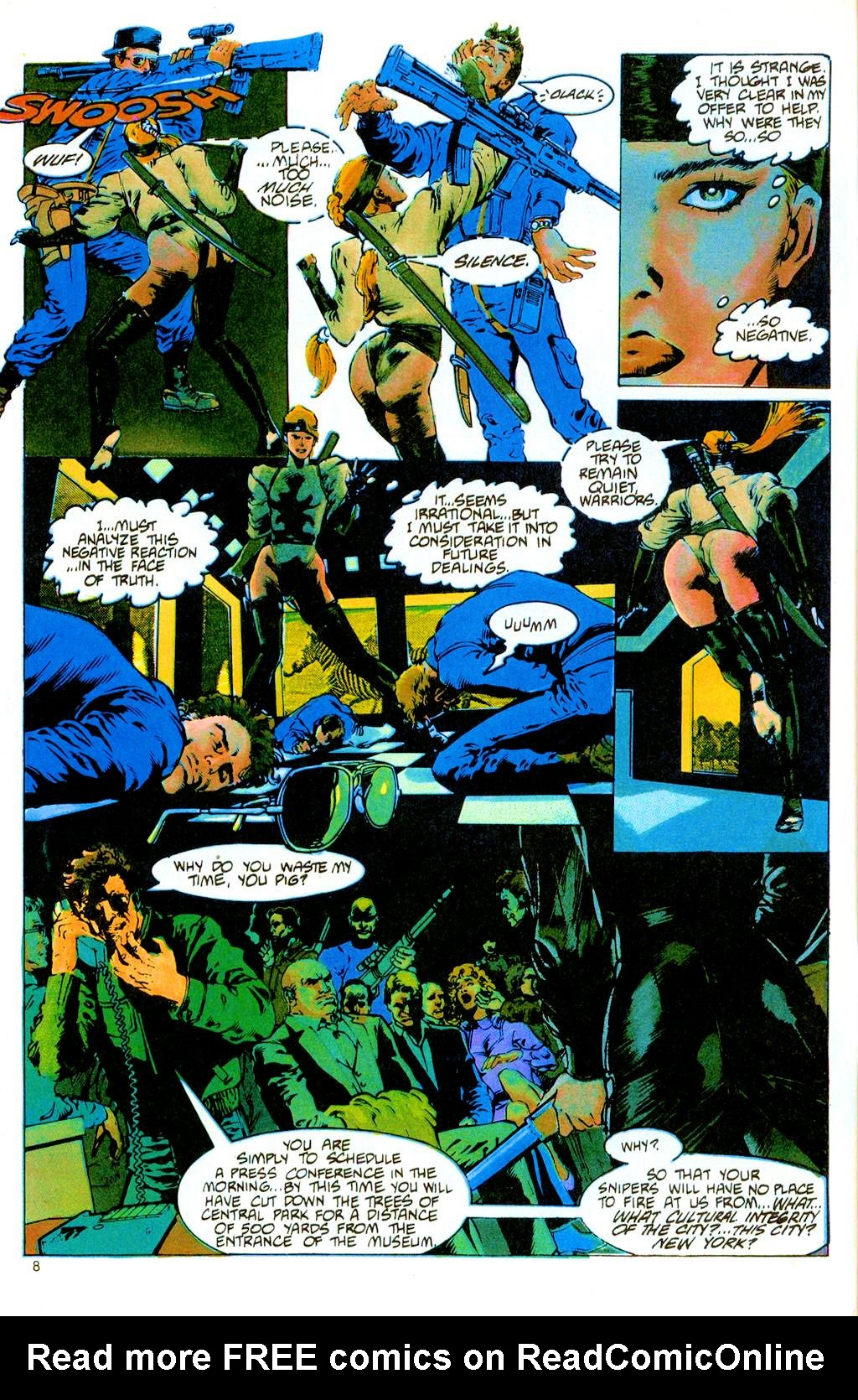 Read online Samuree comic -  Issue #1 - 10