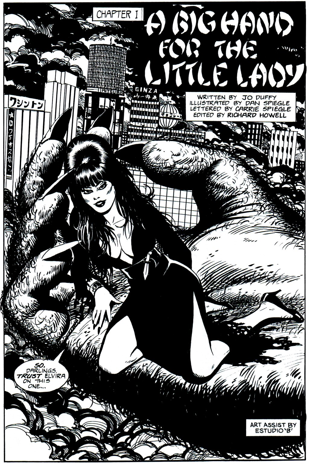 Read online Elvira, Mistress of the Dark comic -  Issue #1 - 23