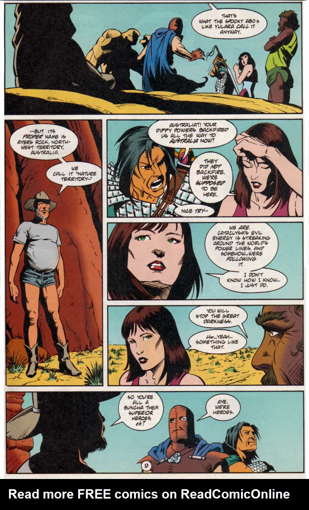 Read online Primal Force comic -  Issue #5 - 9