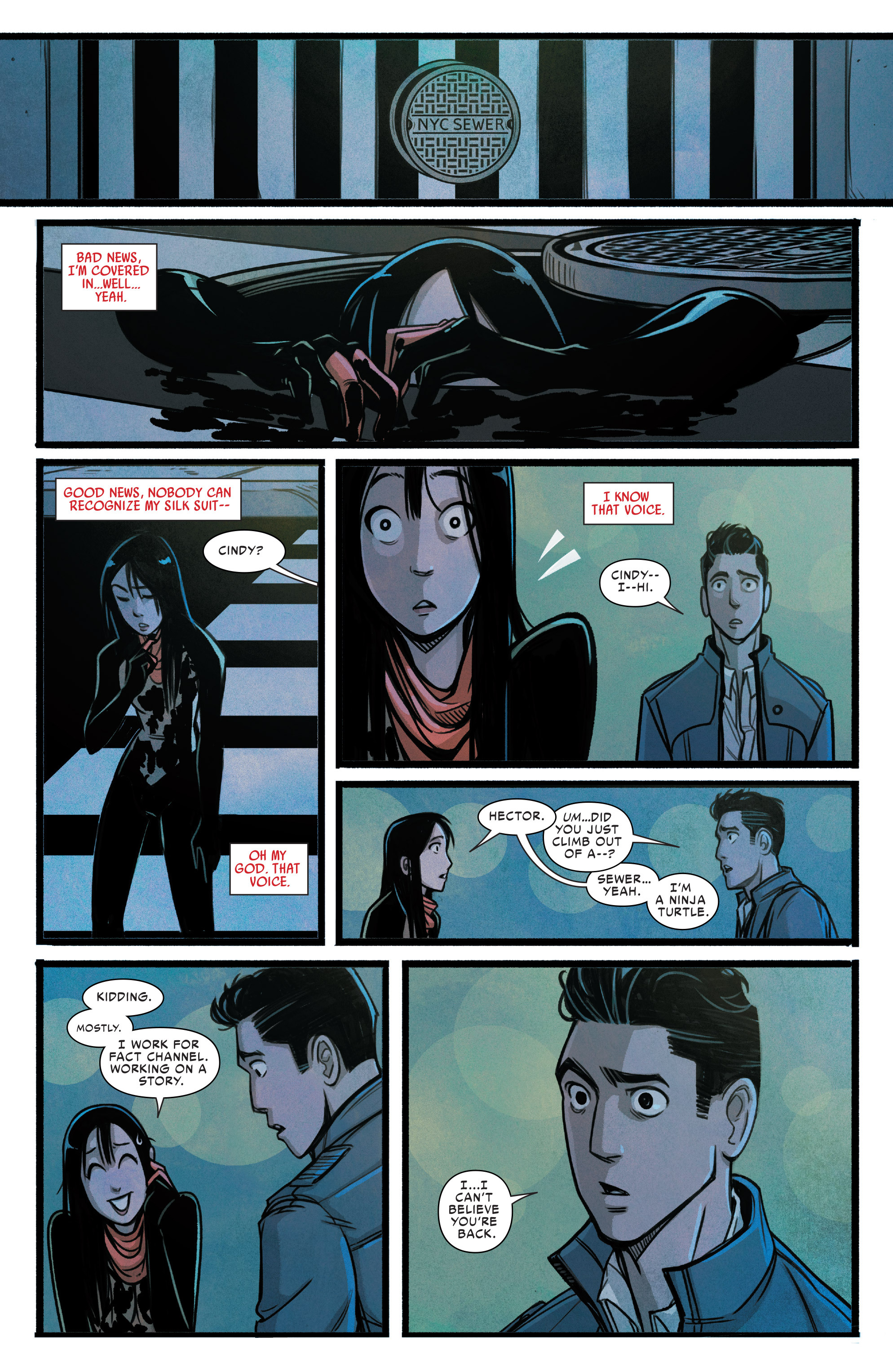 Read online Silk (2015) comic -  Issue #2 - 17