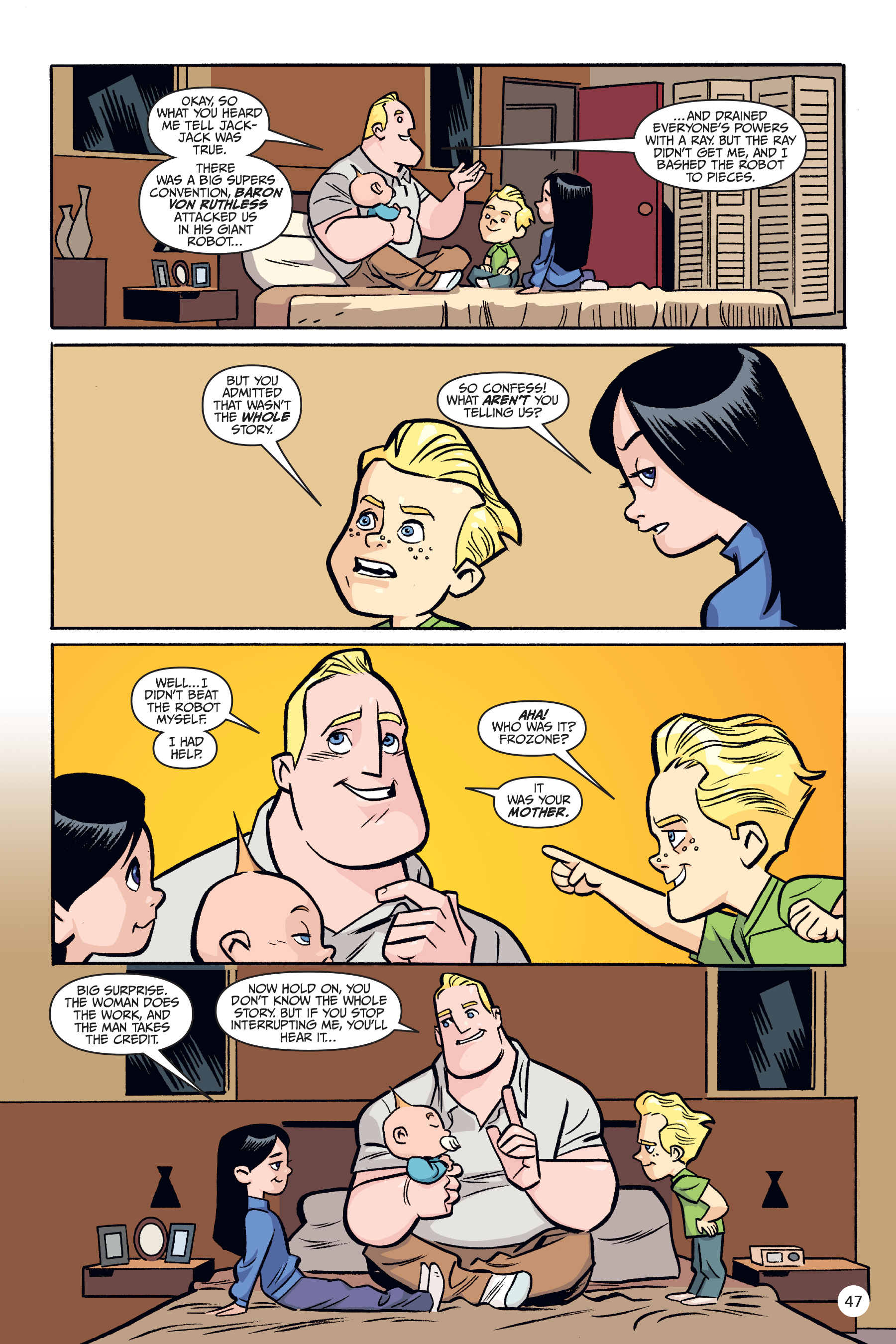 Read online Disney / Pixar The Incredibles 2: Crisis In Mid-Life! & Other Stories comic -  Issue # _TPB - 47