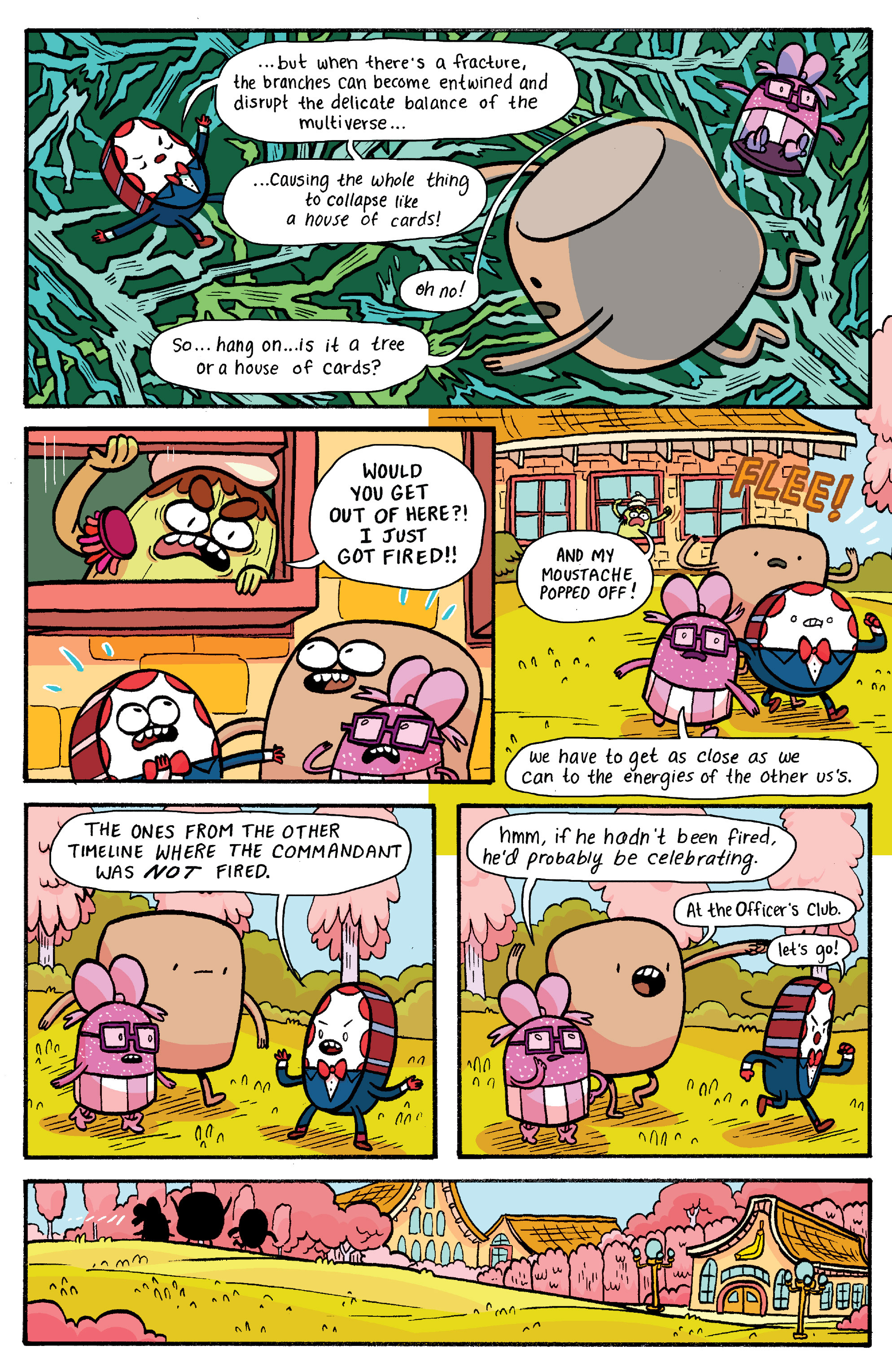 Read online Adventure Time: Banana Guard Academ comic -  Issue #5 - 5