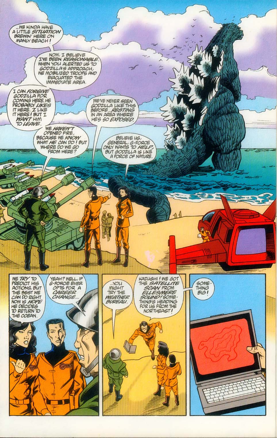 Read online Godzilla (1995) comic -  Issue #15 - 13