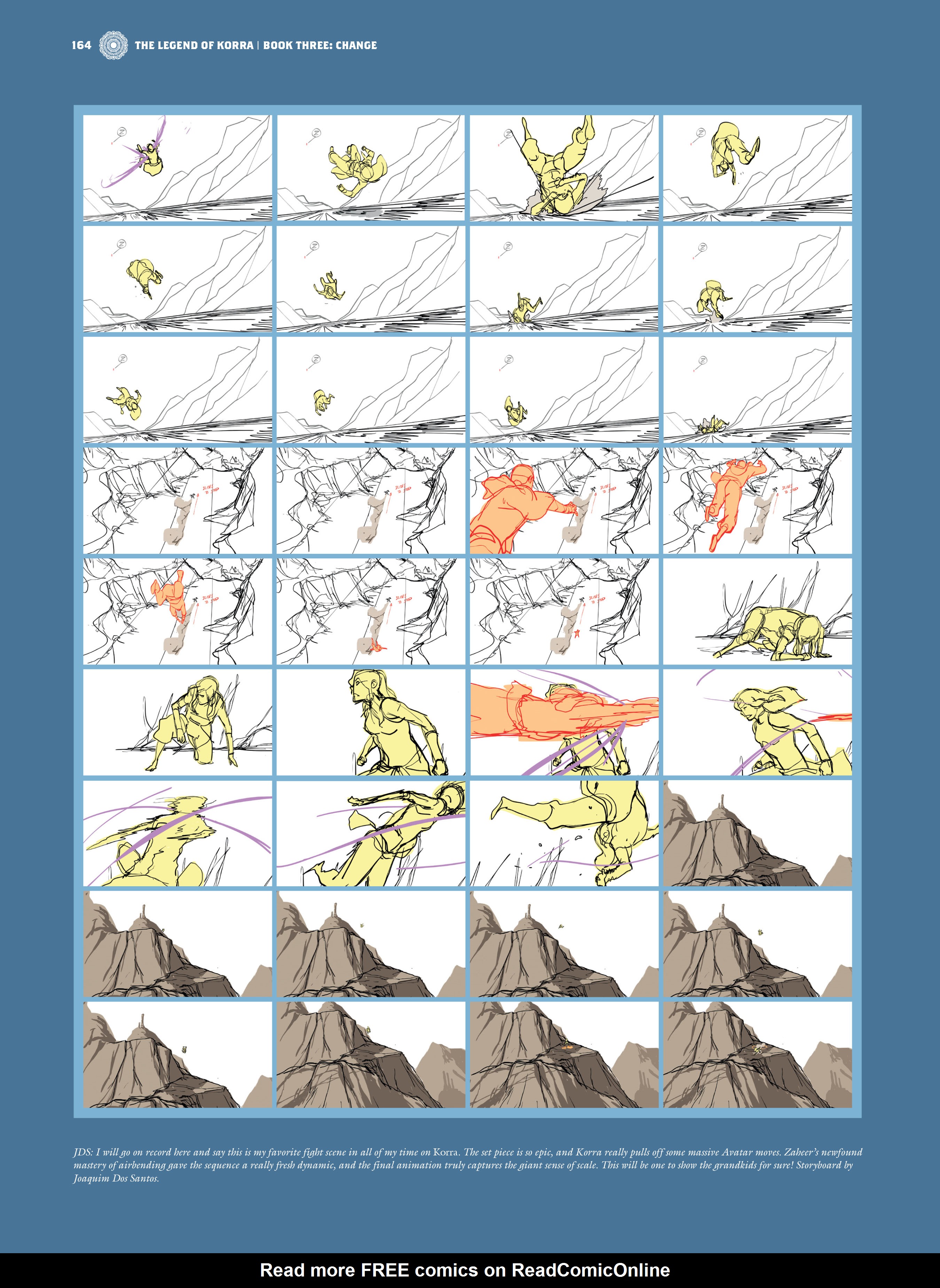 Read online The Legend of Korra: The Art of the Animated Series comic -  Issue # TPB 3 - 165