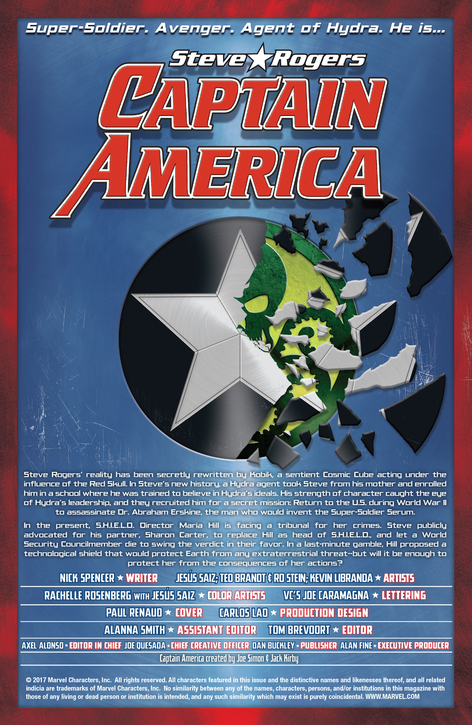 Read online Captain America: Steve Rogers comic -  Issue #10 - 2