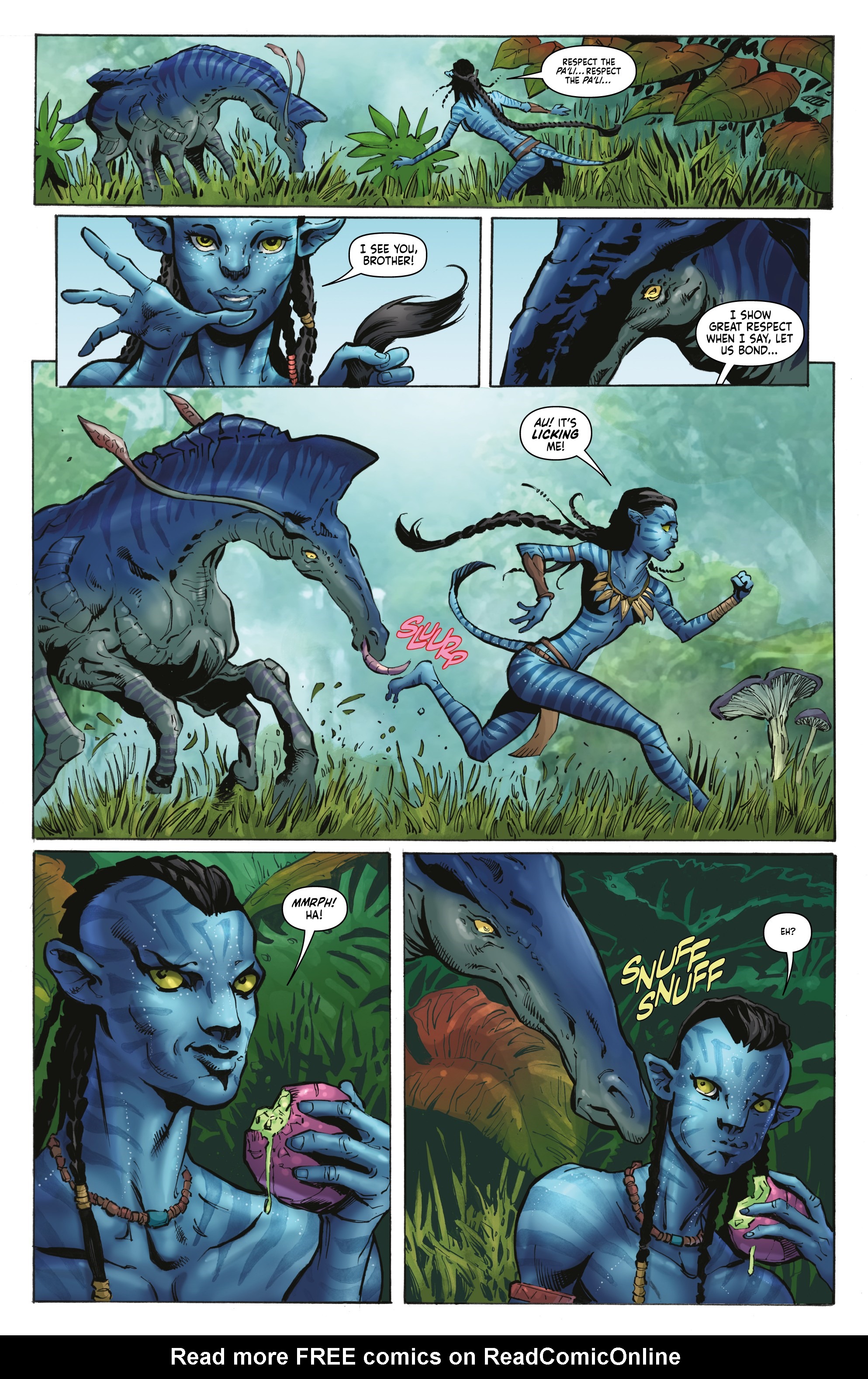 Read online Avatar: Tsu'tey's Path comic -  Issue #2 - 6