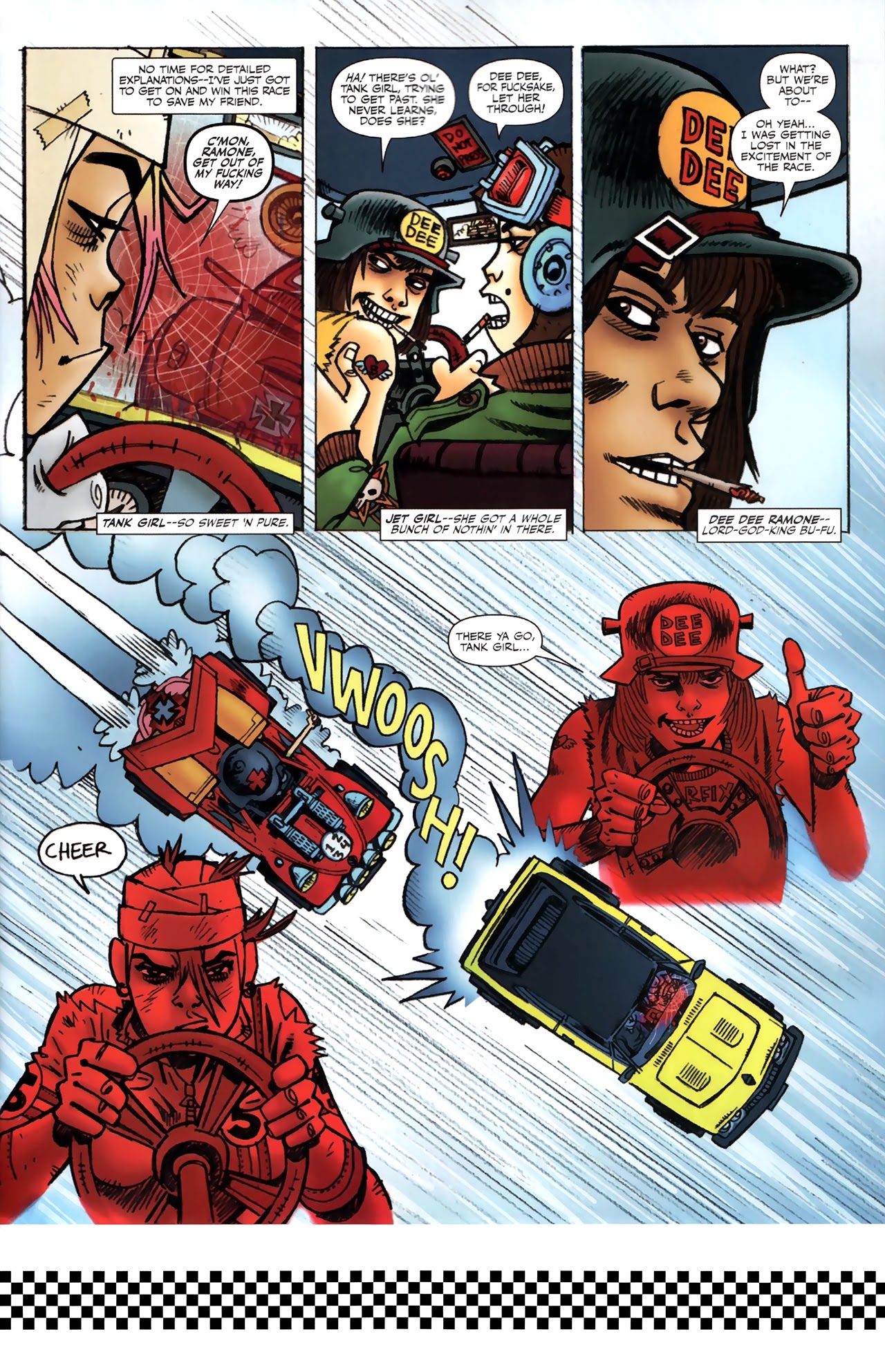 Read online Tank Girl: Skidmarks comic -  Issue #3 - 3