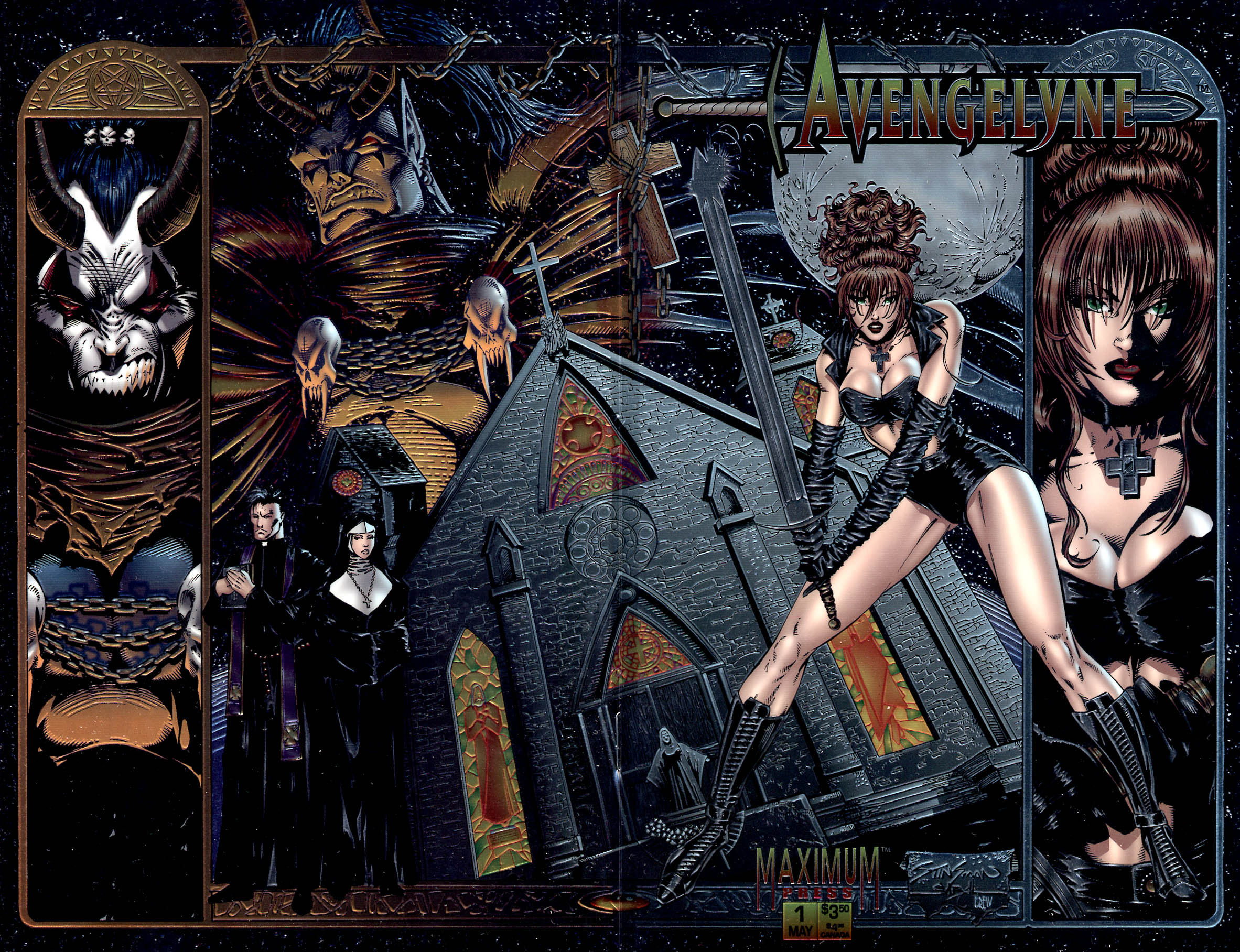 Read online Avengelyne (1995) comic -  Issue #1 - 1