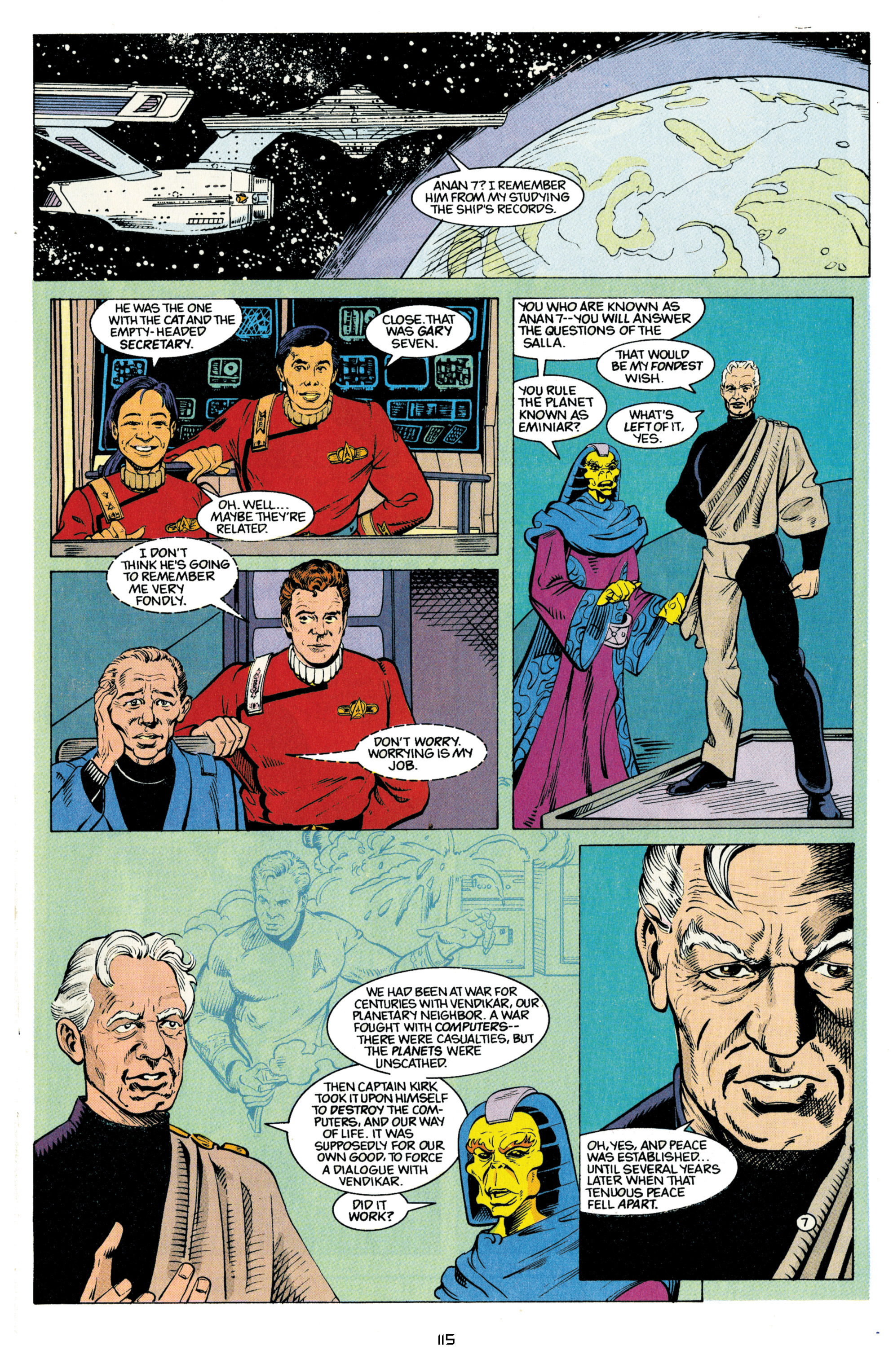 Read online Star Trek Archives comic -  Issue # TPB 5 - 108