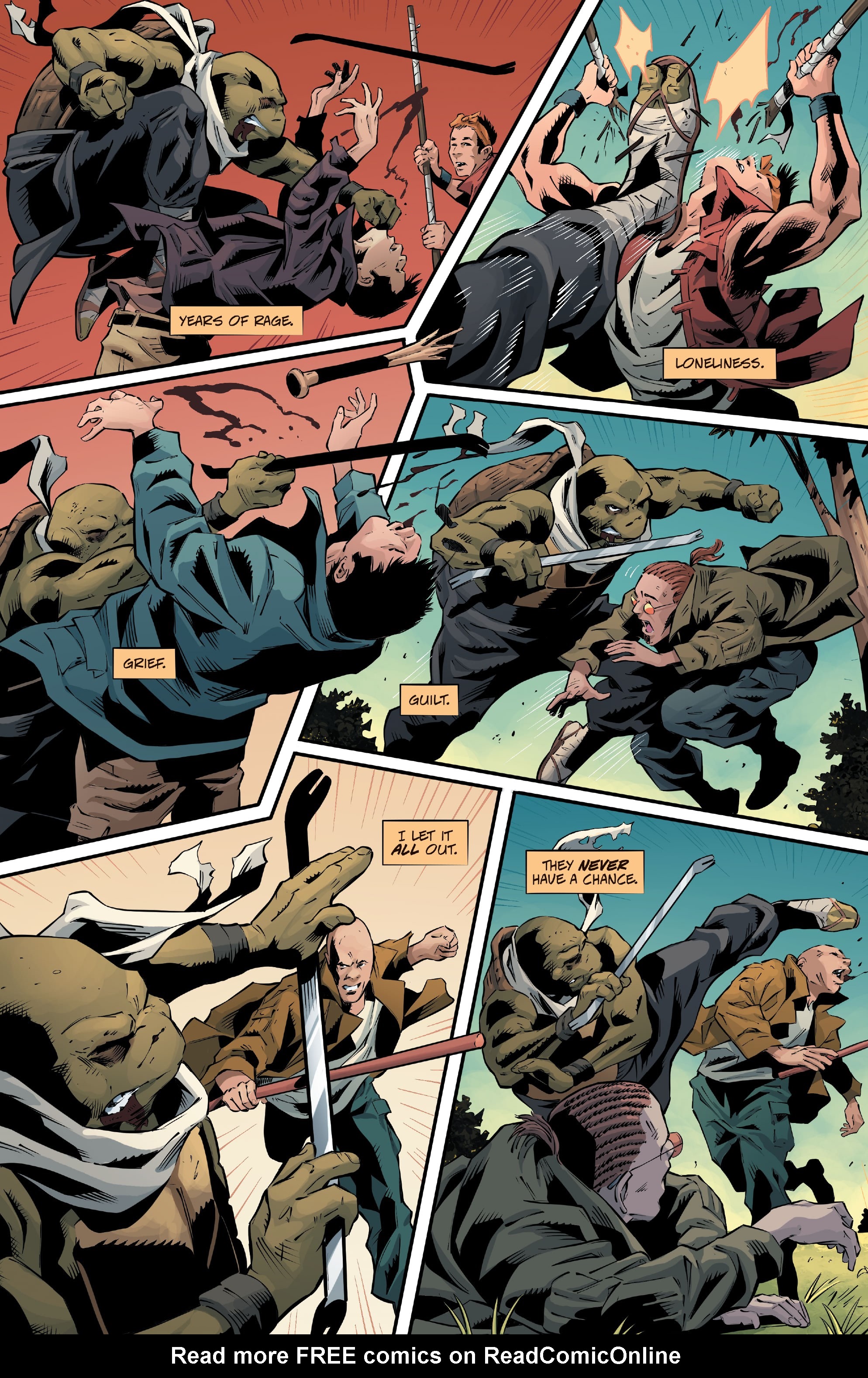 Read online Teenage Mutant Ninja Turtles: The Last Ronin - The Lost Years comic -  Issue #1 - 21