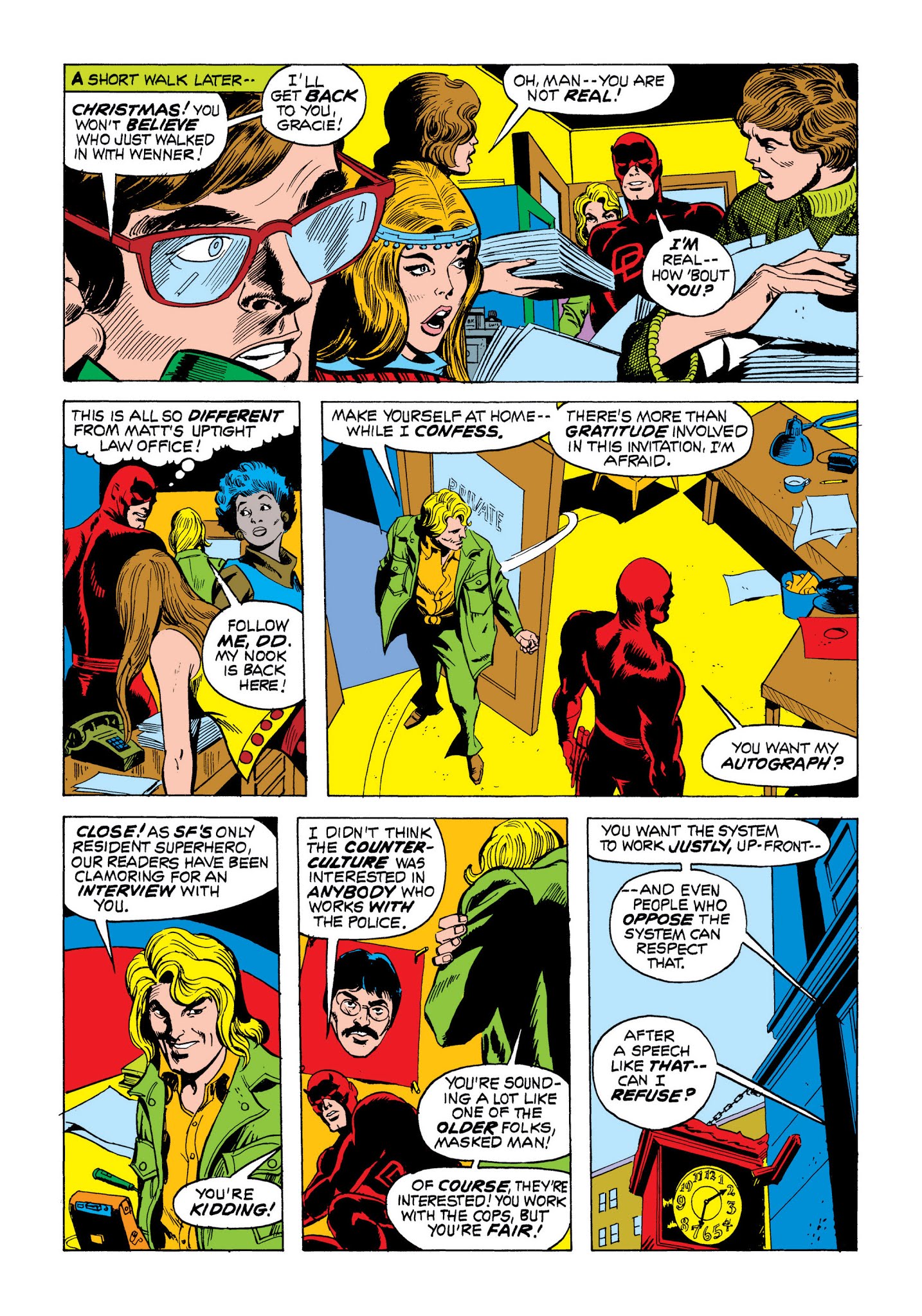 Read online Marvel Masterworks: Daredevil comic -  Issue # TPB 10 (Part 1) - 98