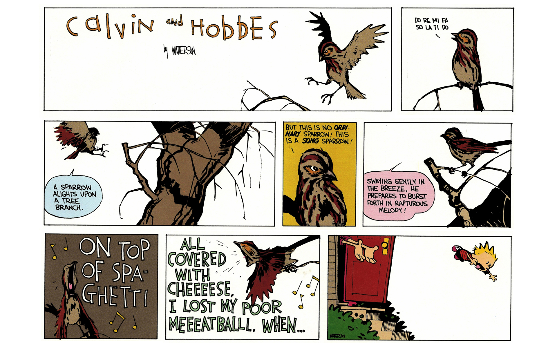 Read online Calvin and Hobbes comic -  Issue #5 - 128