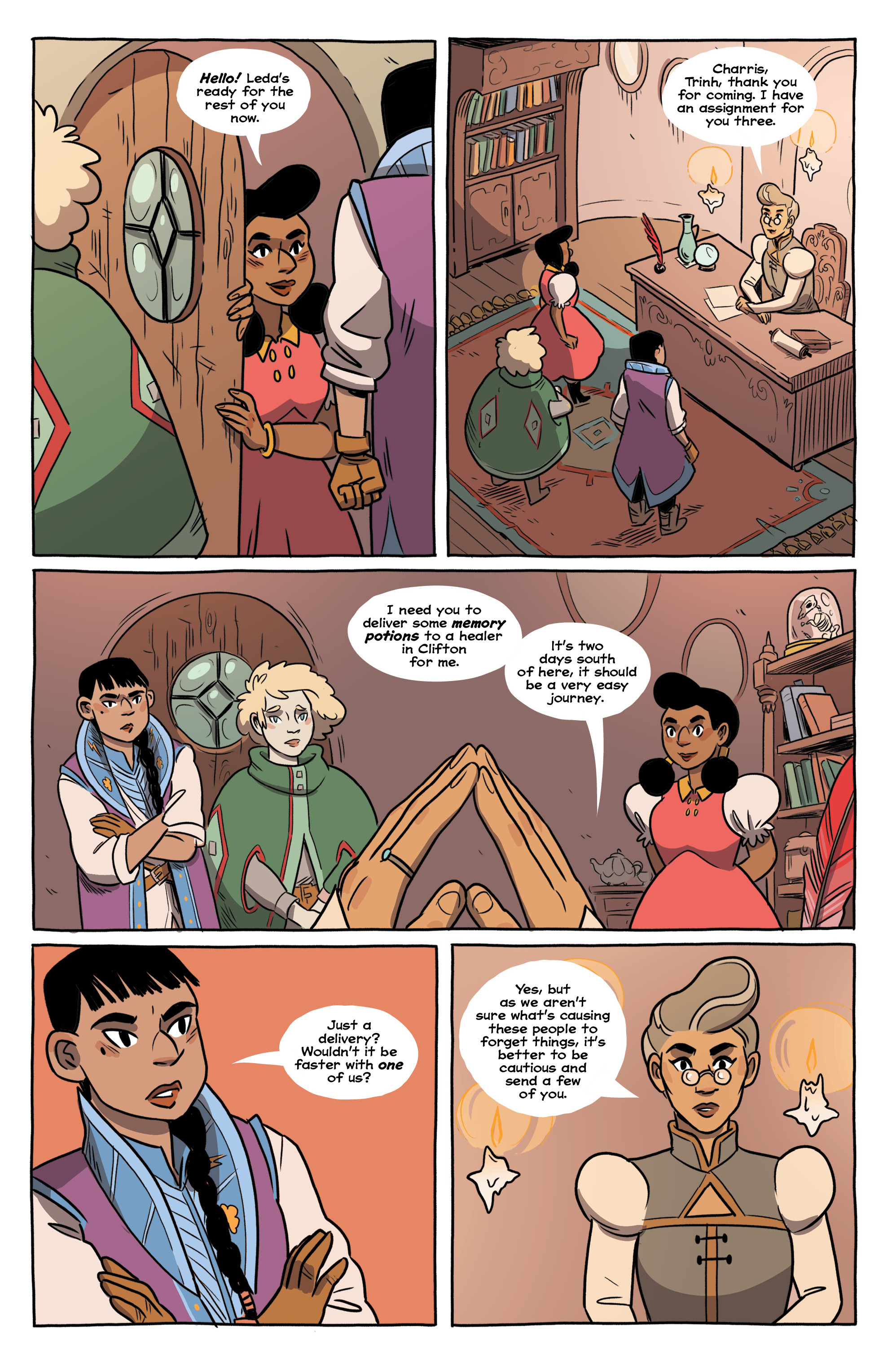 Read online The Castoffs comic -  Issue #1 - 9