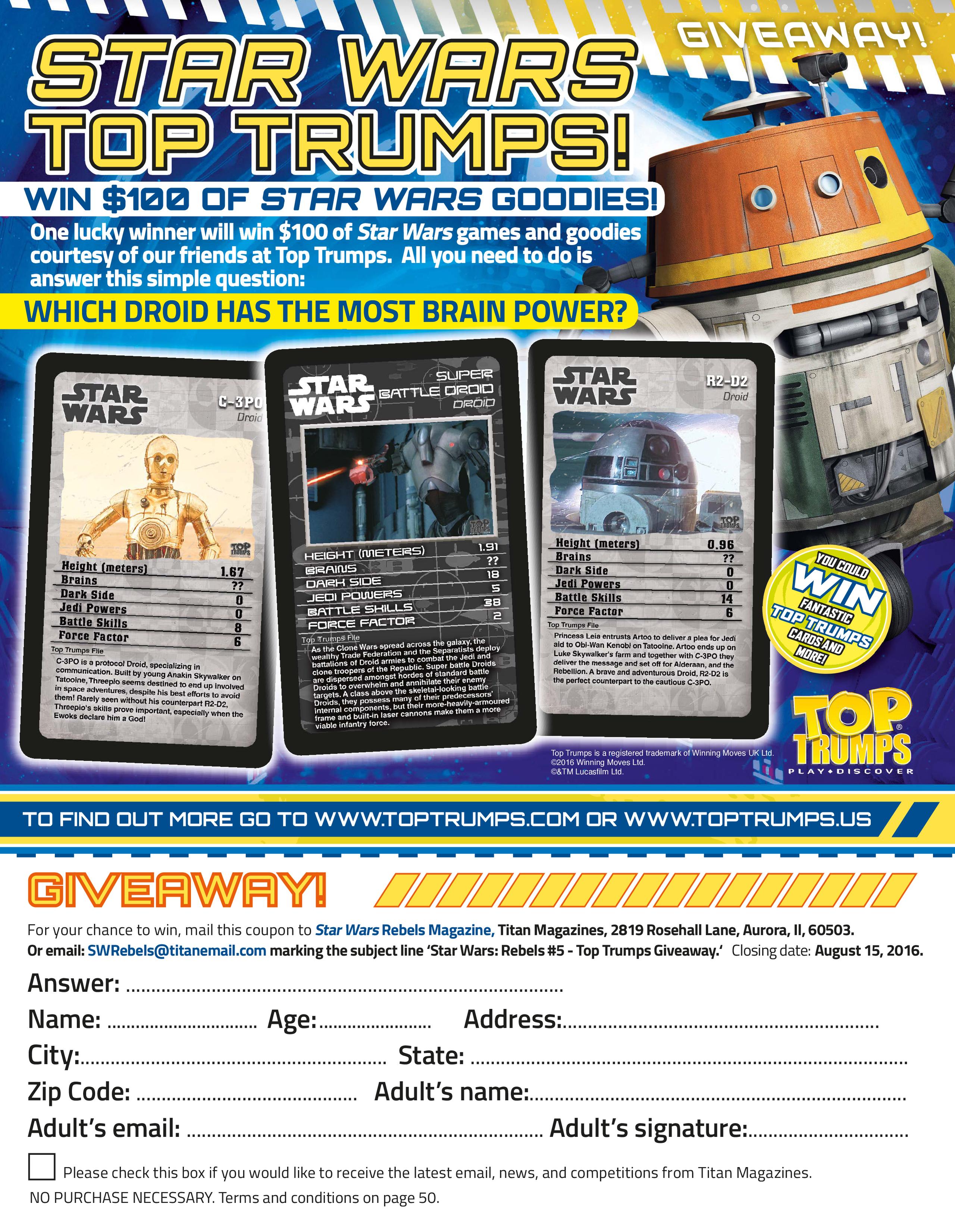 Read online Star Wars Rebels Magazine comic -  Issue #5 - 3