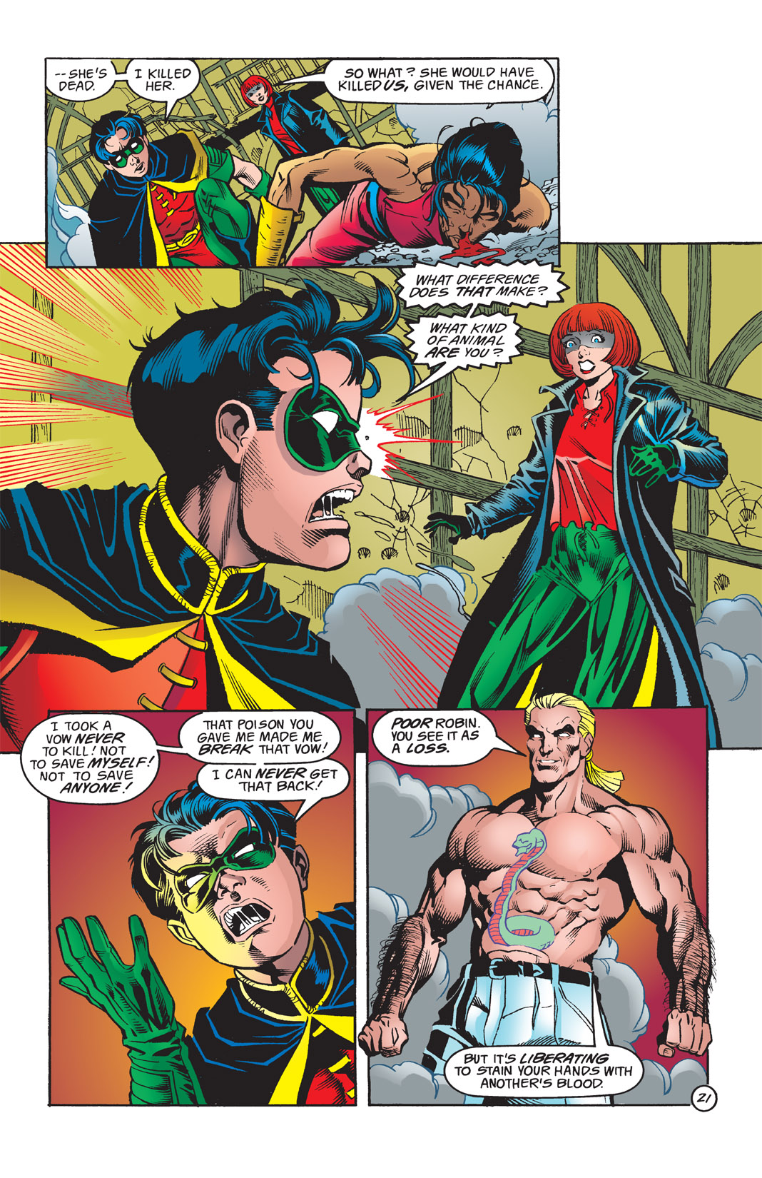 Read online Robin (1993) comic -  Issue #51 - 21