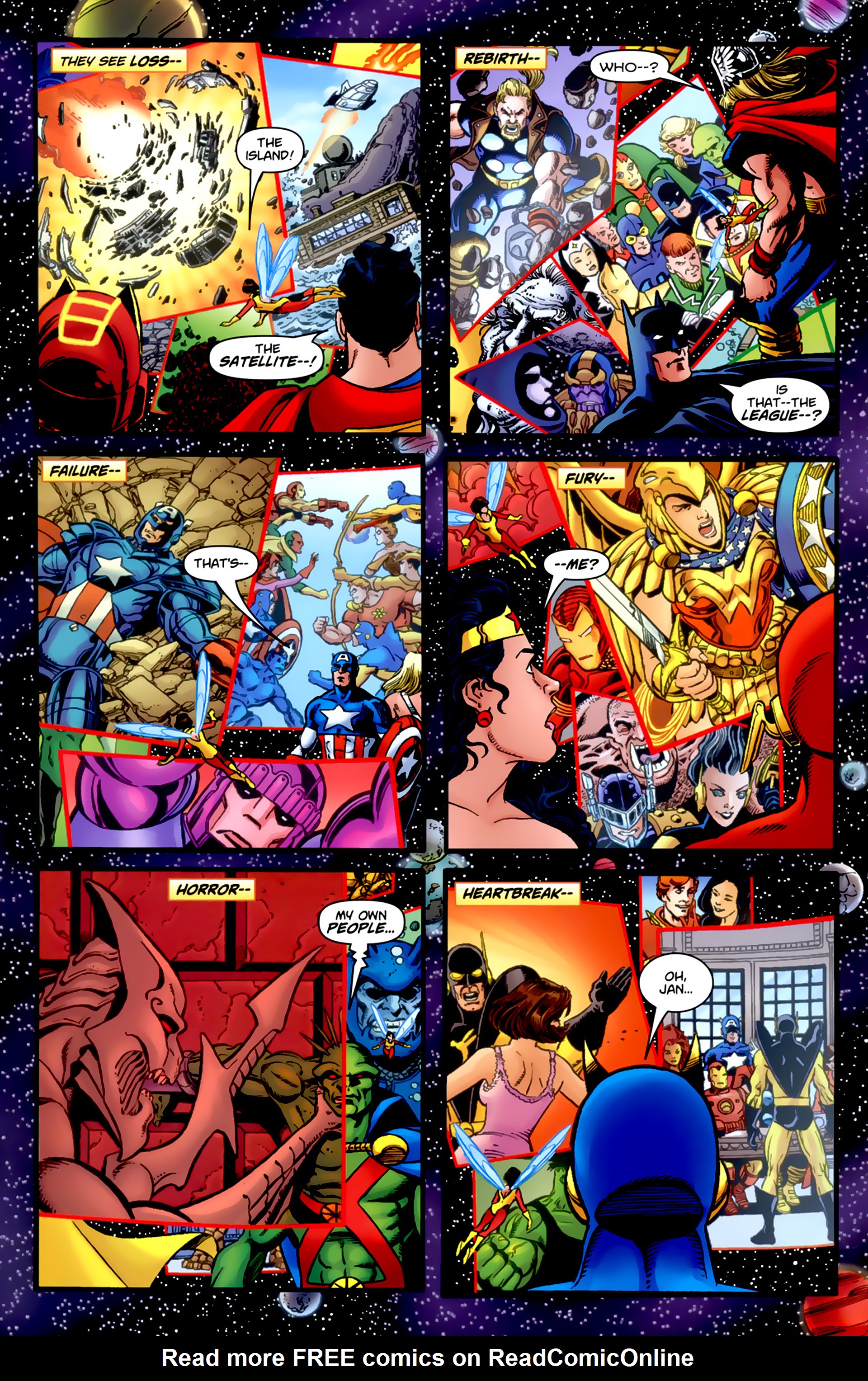 Read online JLA/Avengers comic -  Issue #3 - 42