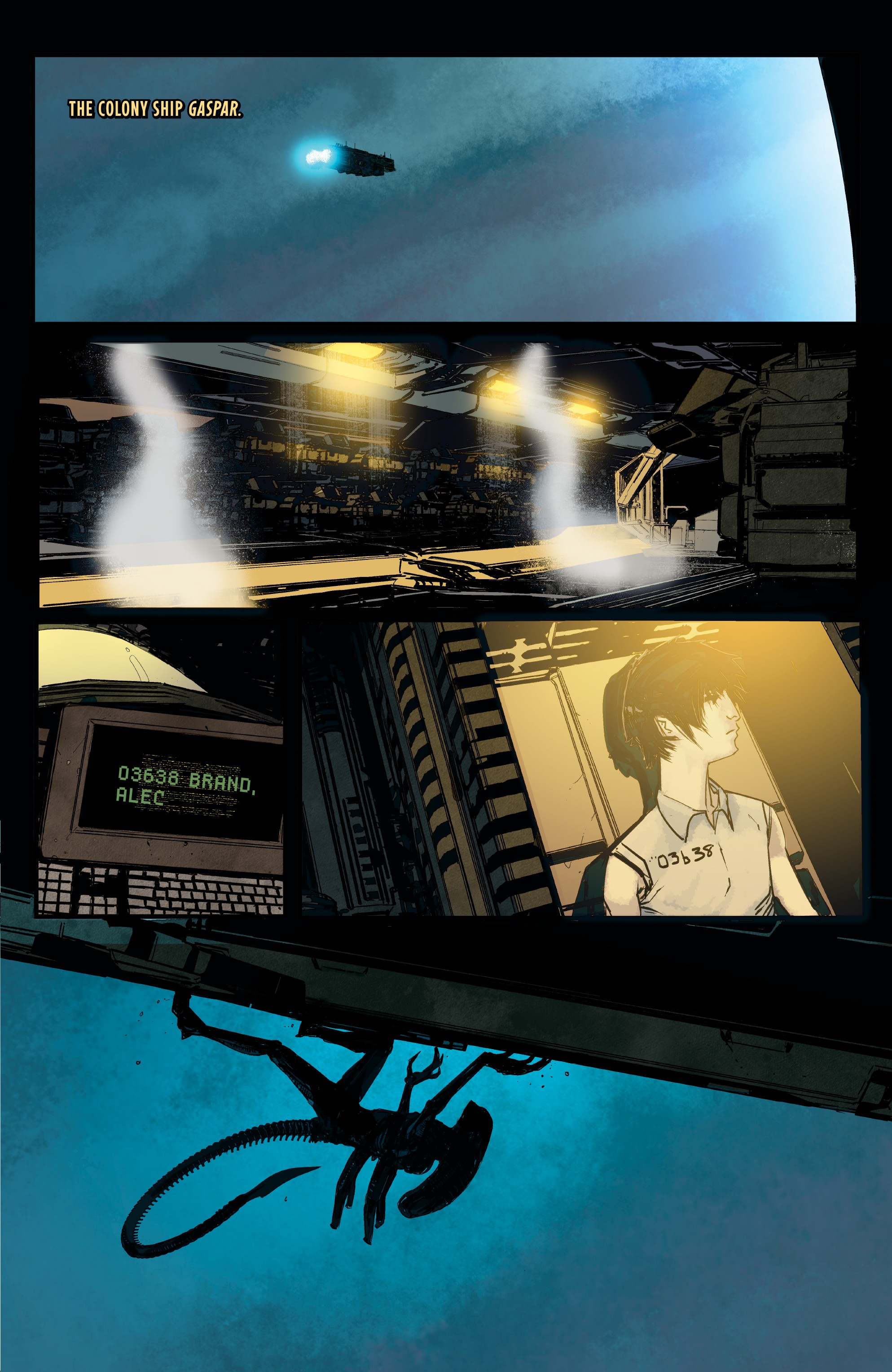 Read online Aliens: Resistance comic -  Issue #1 - 19