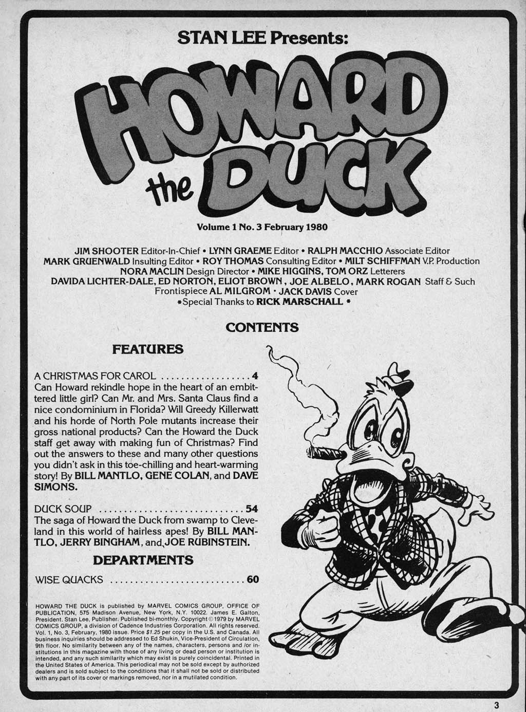 Howard the Duck (1979) Issue #3 #3 - English 3