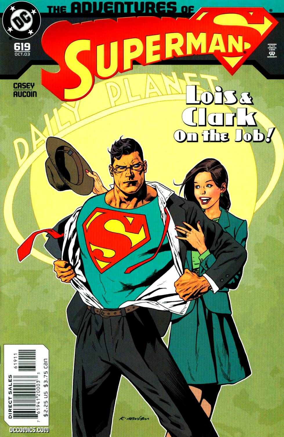 Read online Adventures of Superman (1987) comic -  Issue #619 - 1