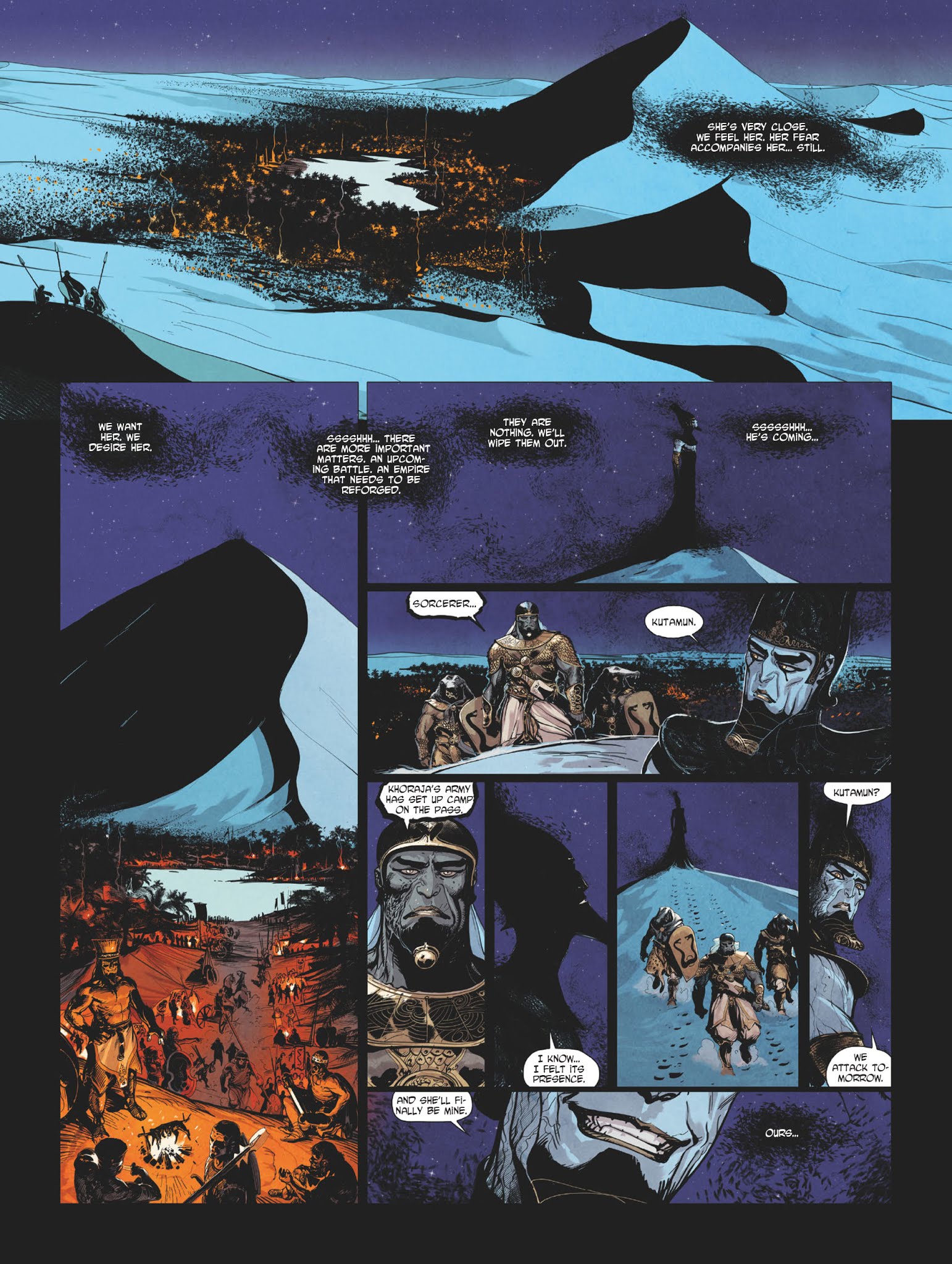 Read online Conan le Cimmérien - La Reine de la côte noire comic -  Issue #2 - 31