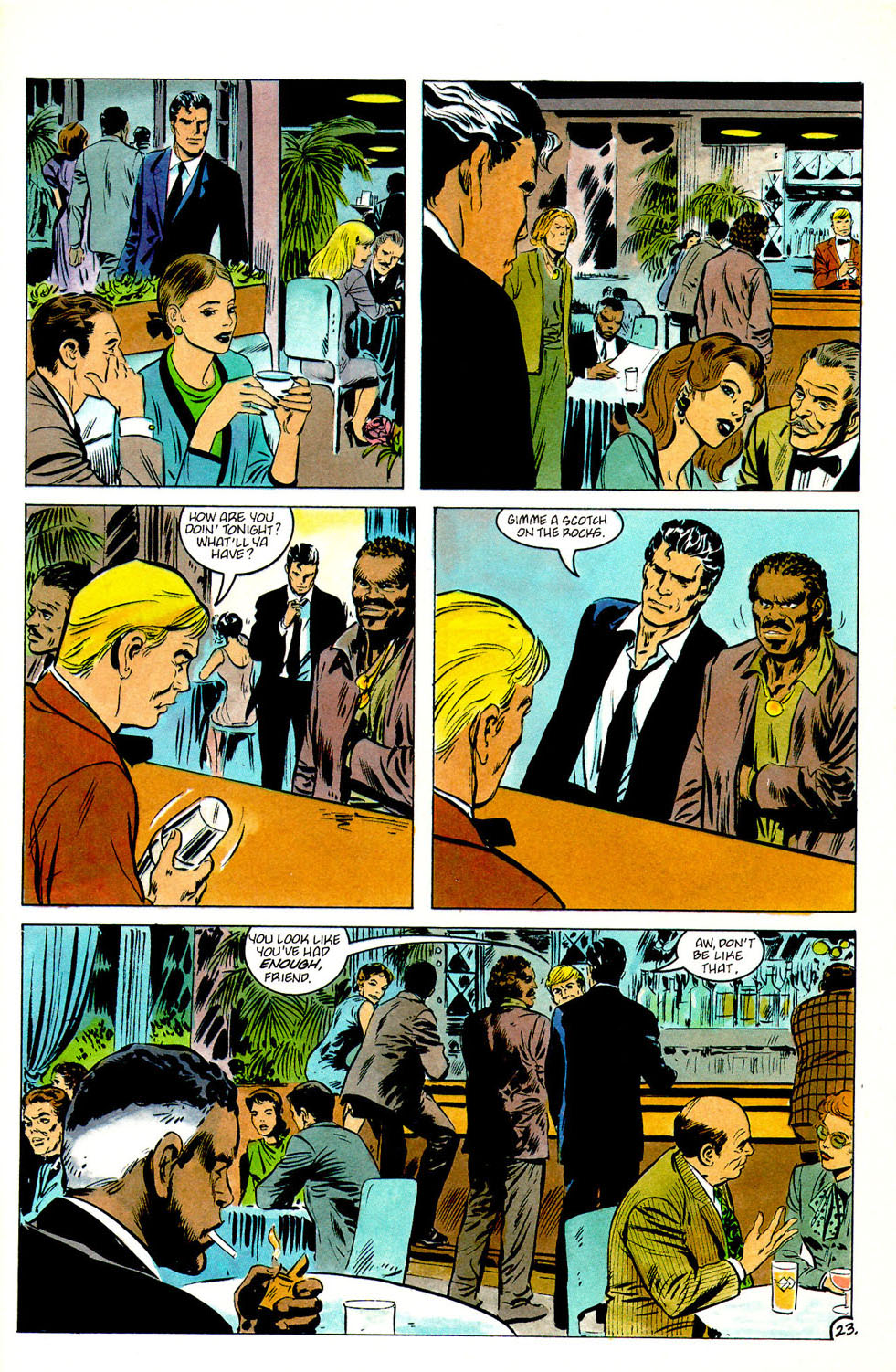 Read online Jon Sable, Freelance comic -  Issue #53 - 25