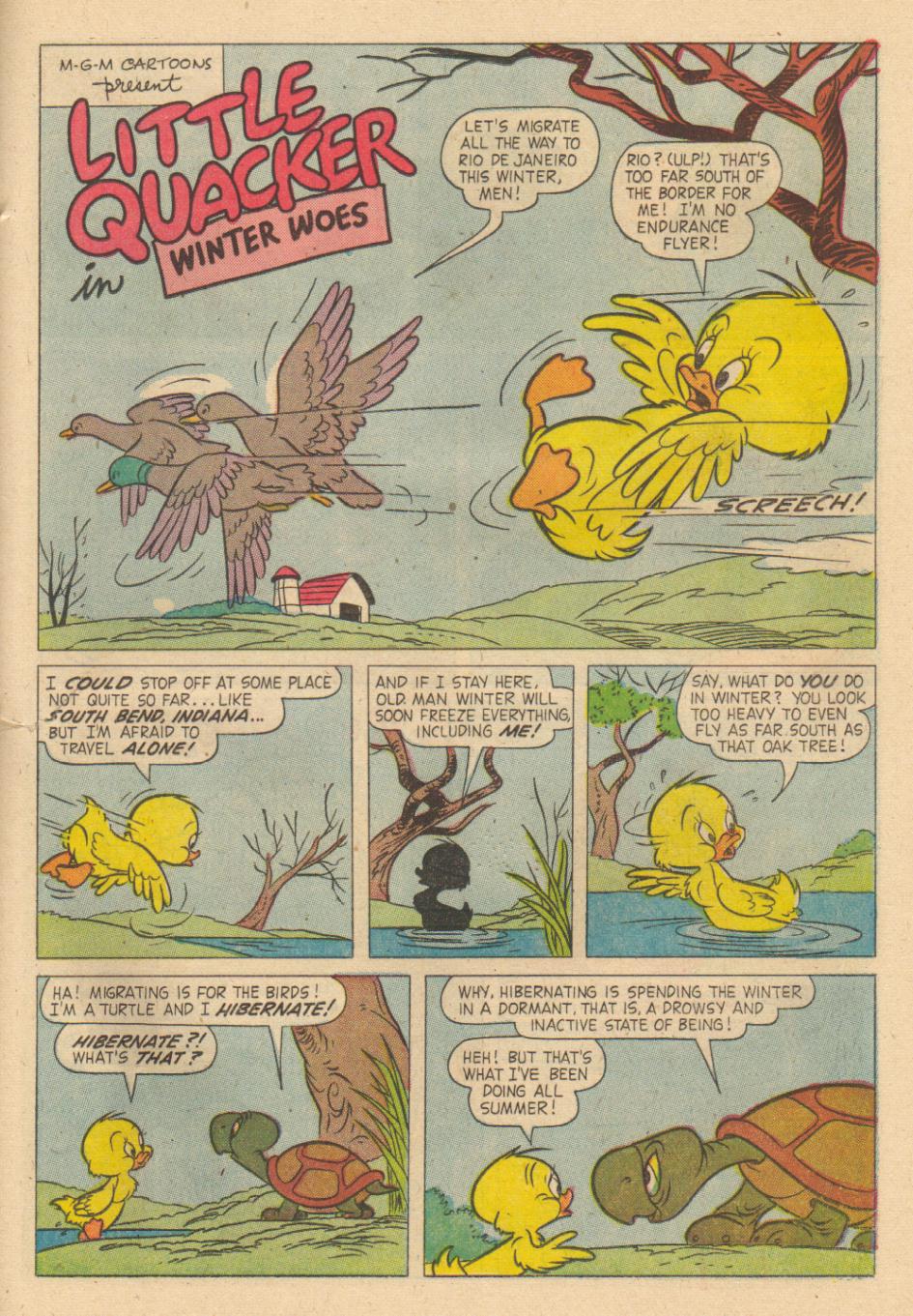Read online M.G.M.'s Tom and Jerry's Winter Fun comic -  Issue #7 - 79