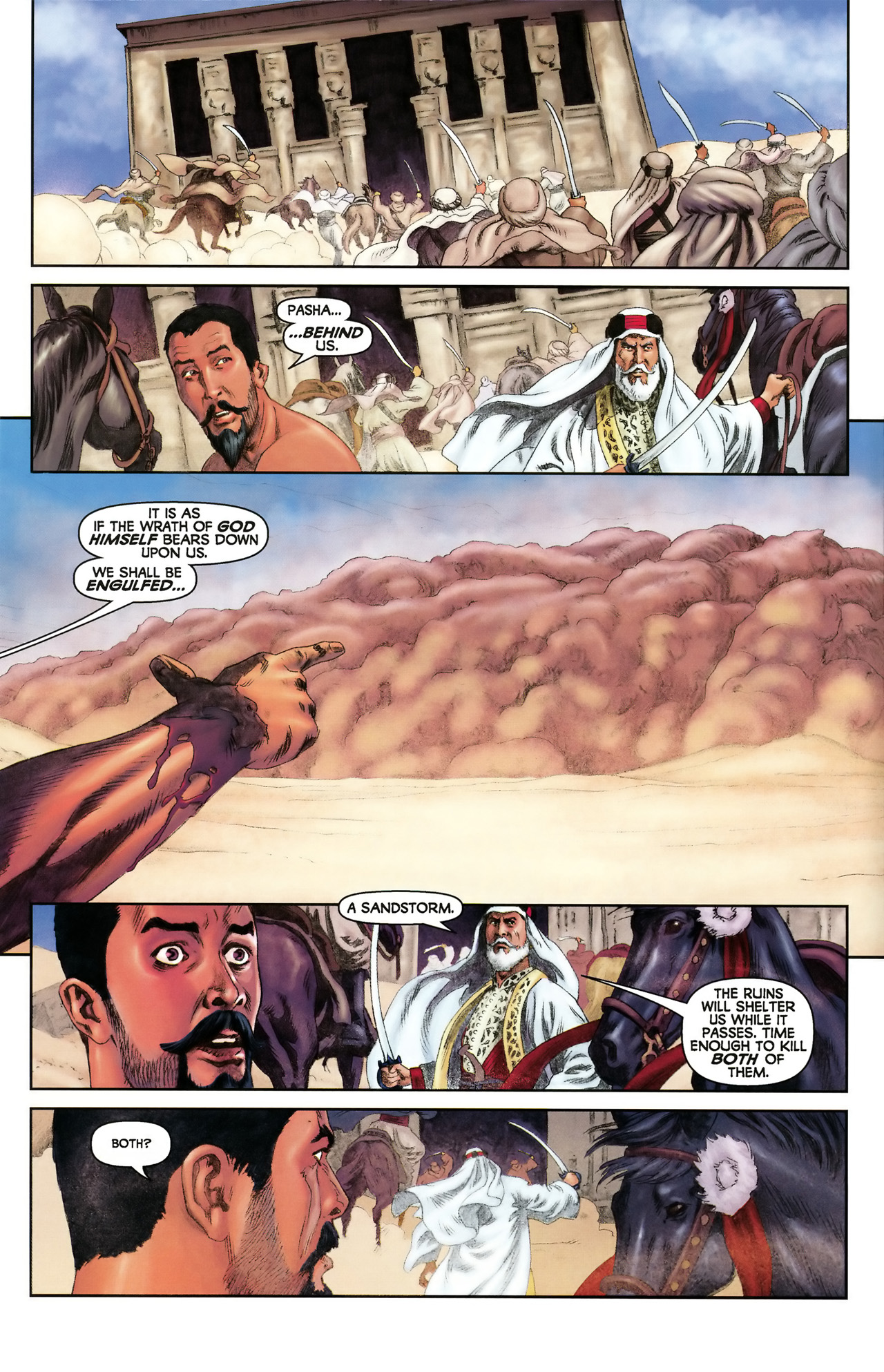 Read online Samurai: Heaven and Earth (2006) comic -  Issue #5 - 12