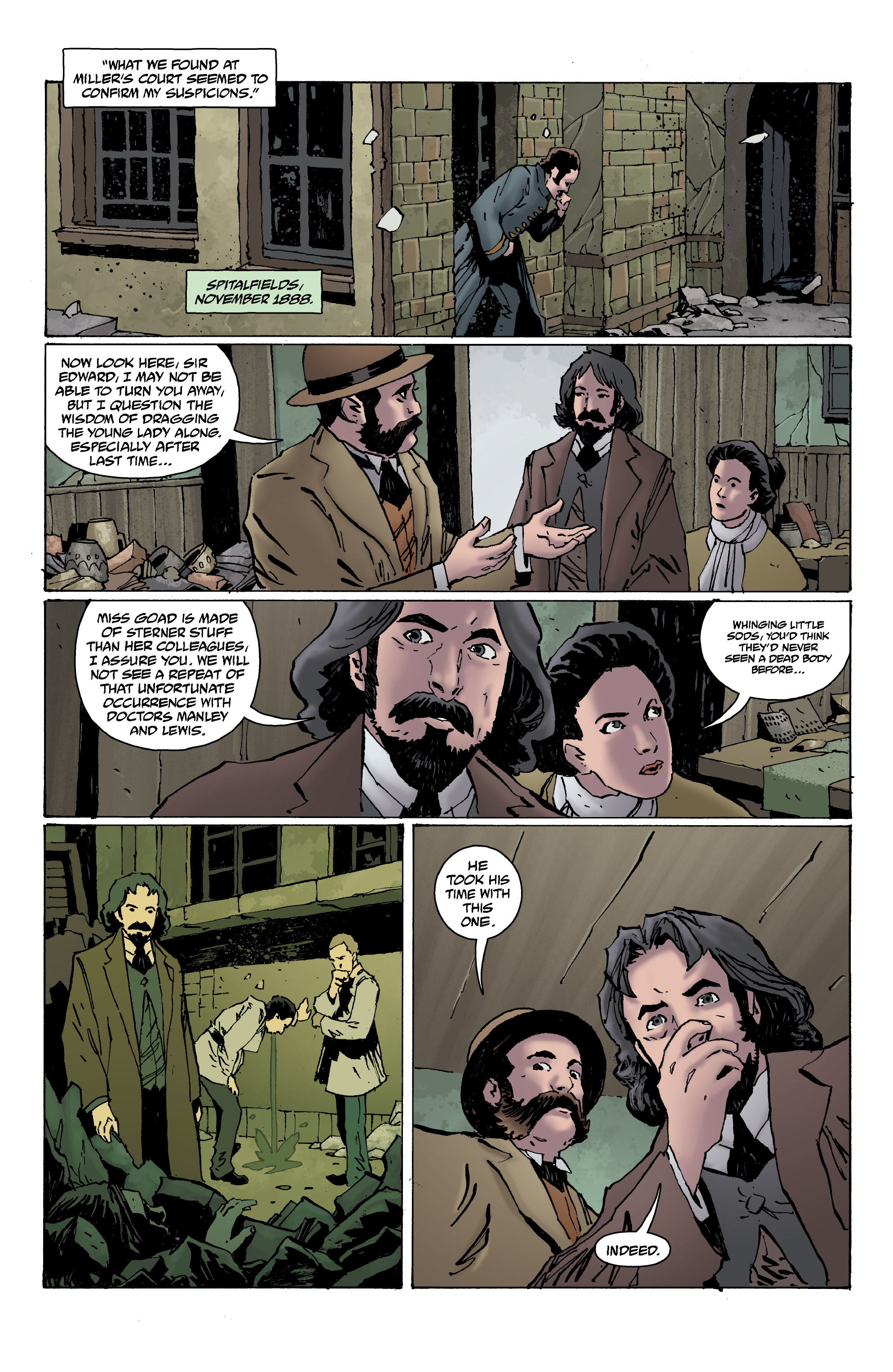 Read online Witchfinder: The Reign of Darkness comic -  Issue #1 - 4