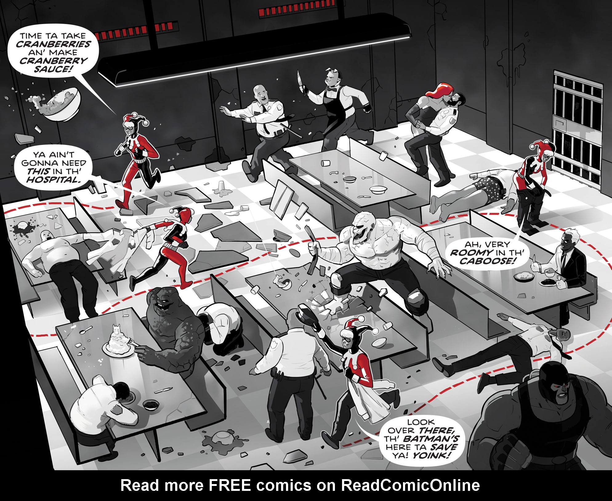 Read online Harley Quinn Black   White   Red comic -  Issue #15 - 9