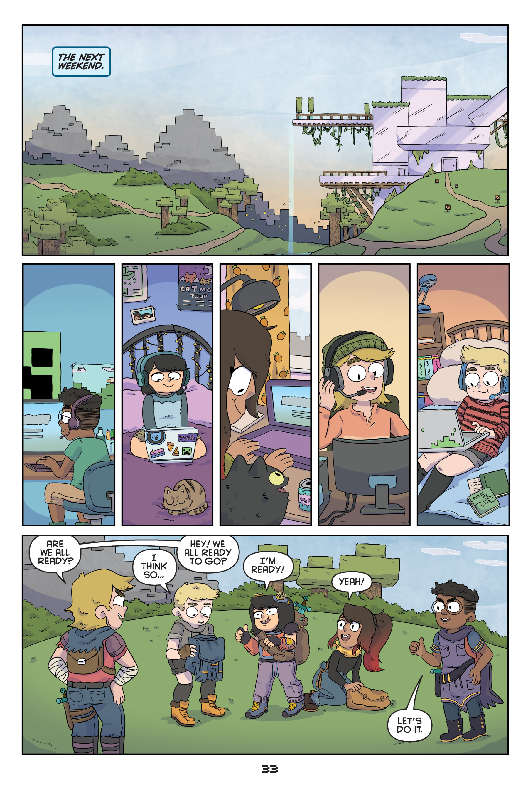 Read online Minecraft comic -  Issue # TPB 1 - 34