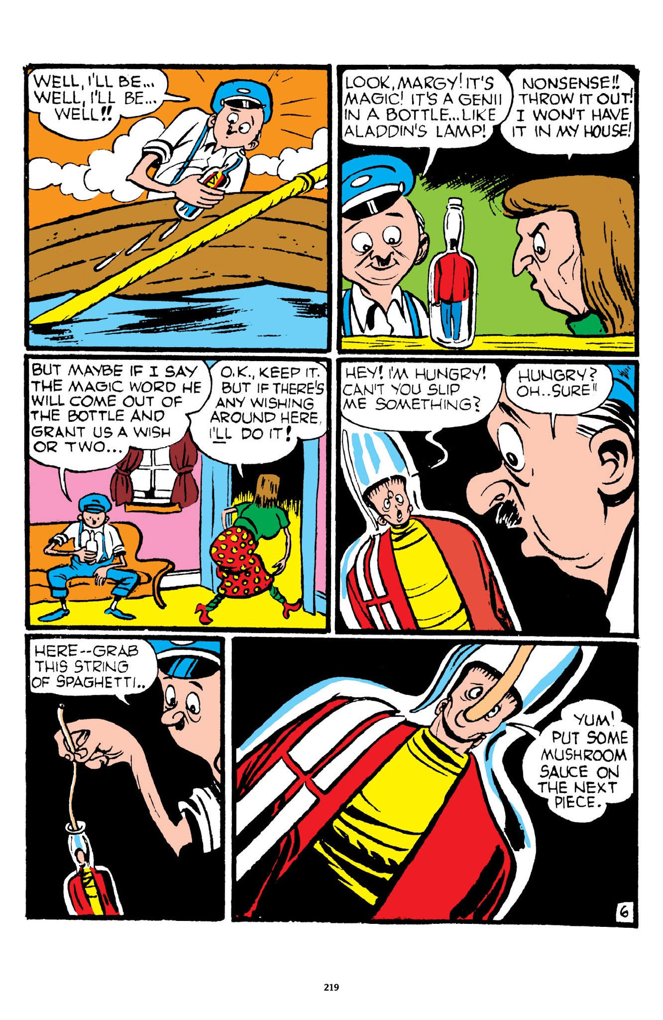 Read online Frankenstein: The Mad Science of Dick Briefer comic -  Issue # TPB - 215