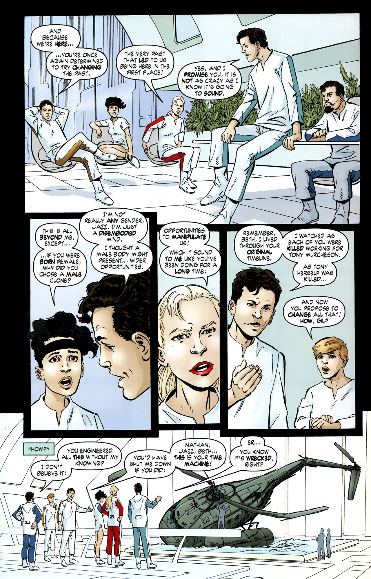 Read online John Byrne's Next Men (2010) comic -  Issue #8 - 23