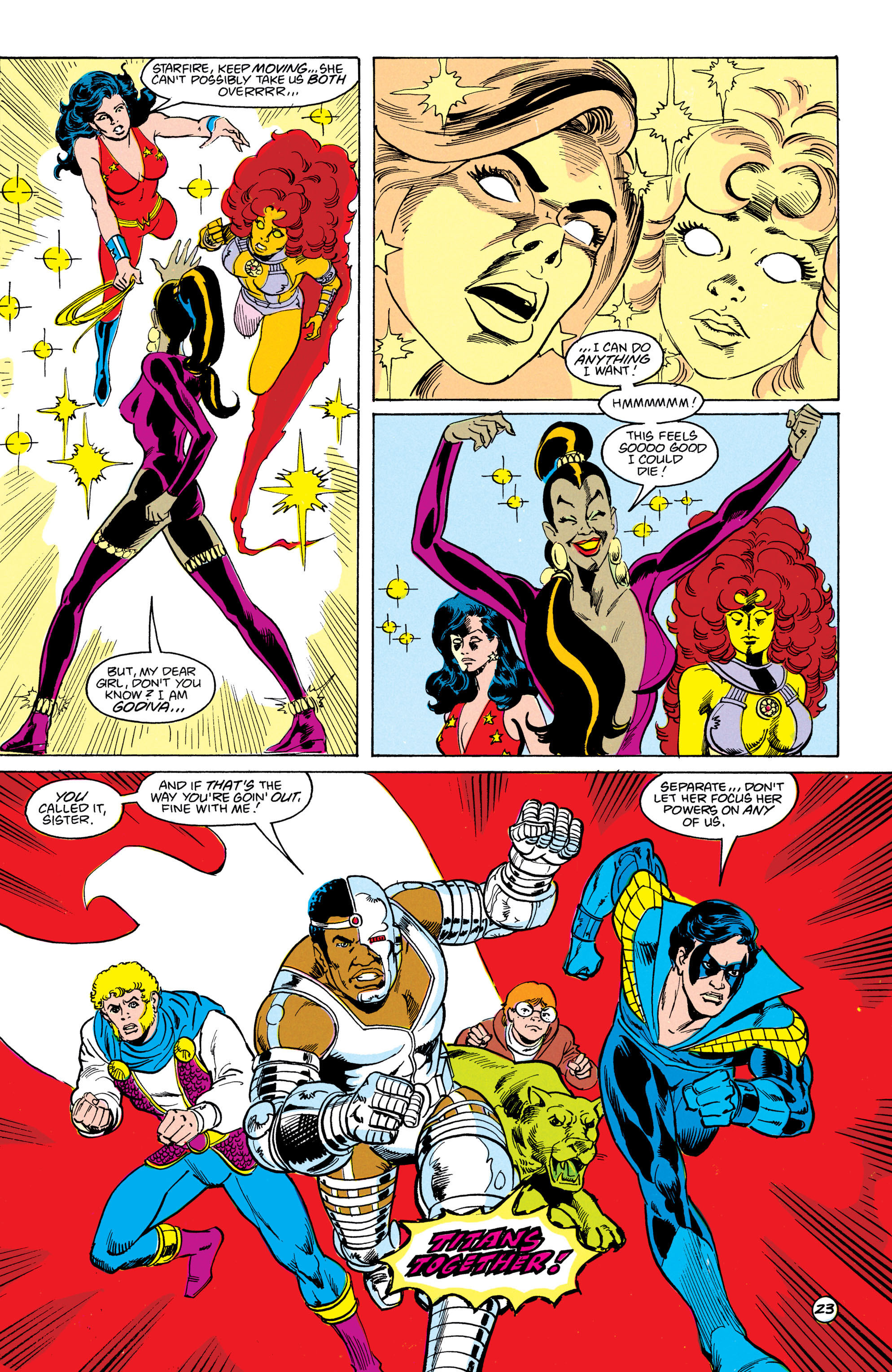 Read online The New Teen Titans (1984) comic -  Issue # _Annual 3 - 24