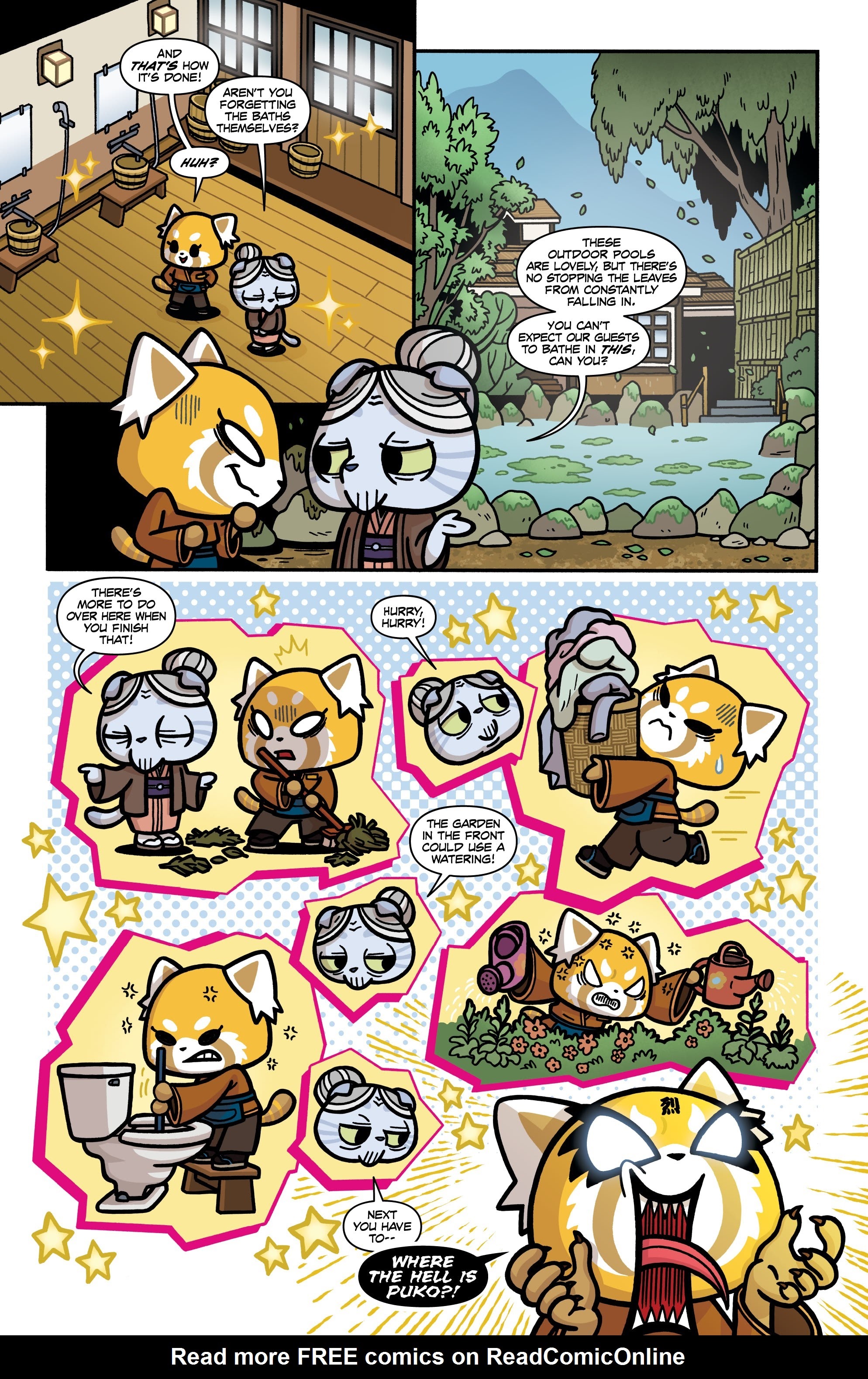 Read online Aggretsuko: Out of Office comic -  Issue #1 - 19