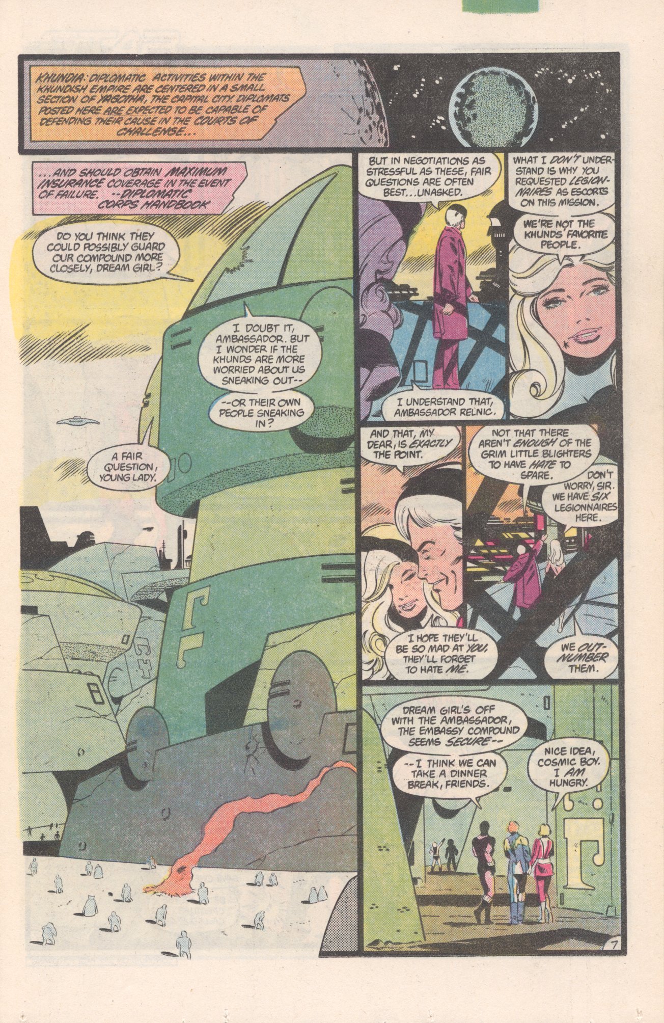 Legion of Super-Heroes (1980) 307 Page 7