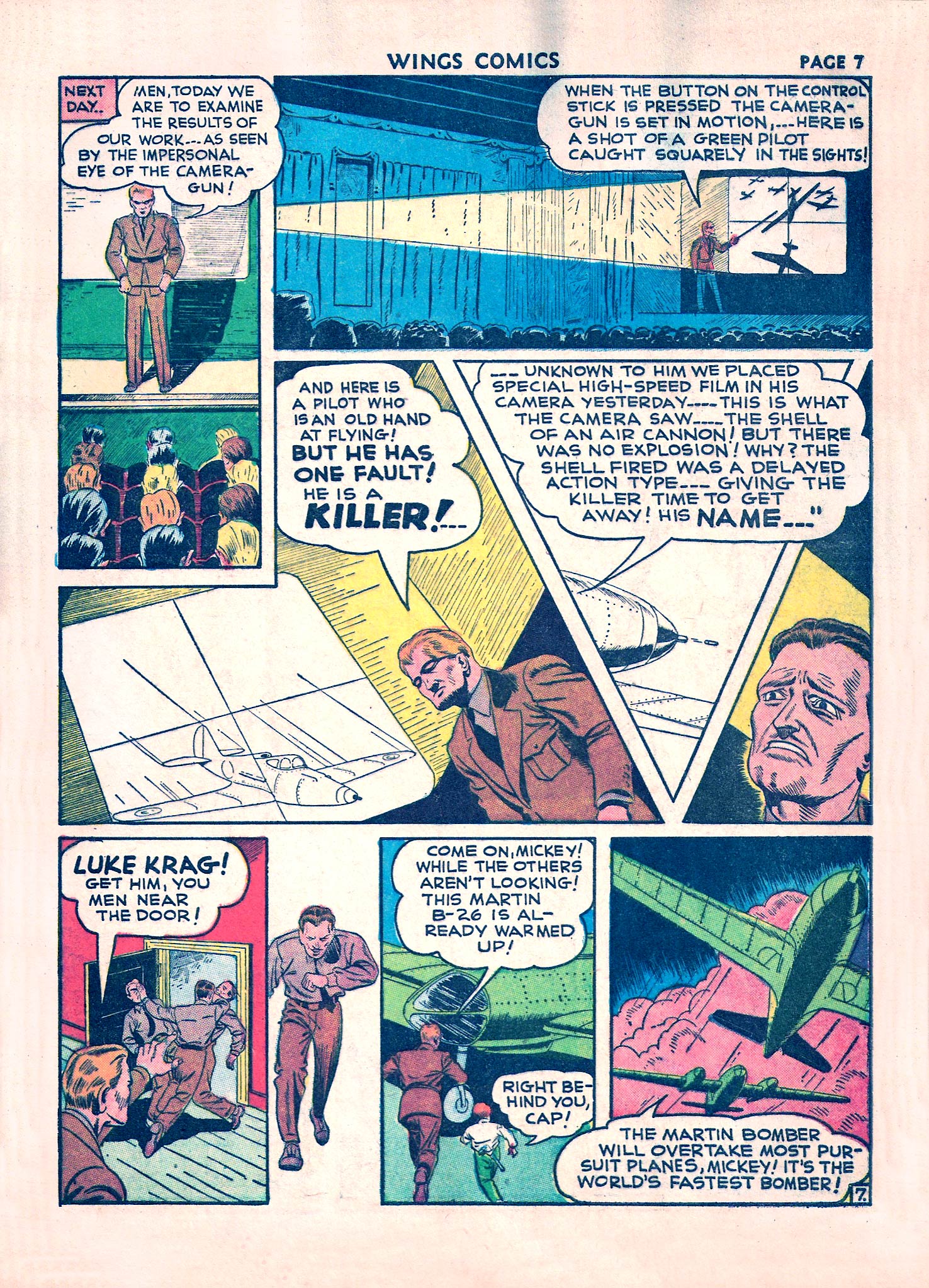 Read online Wings Comics comic -  Issue #17 - 9