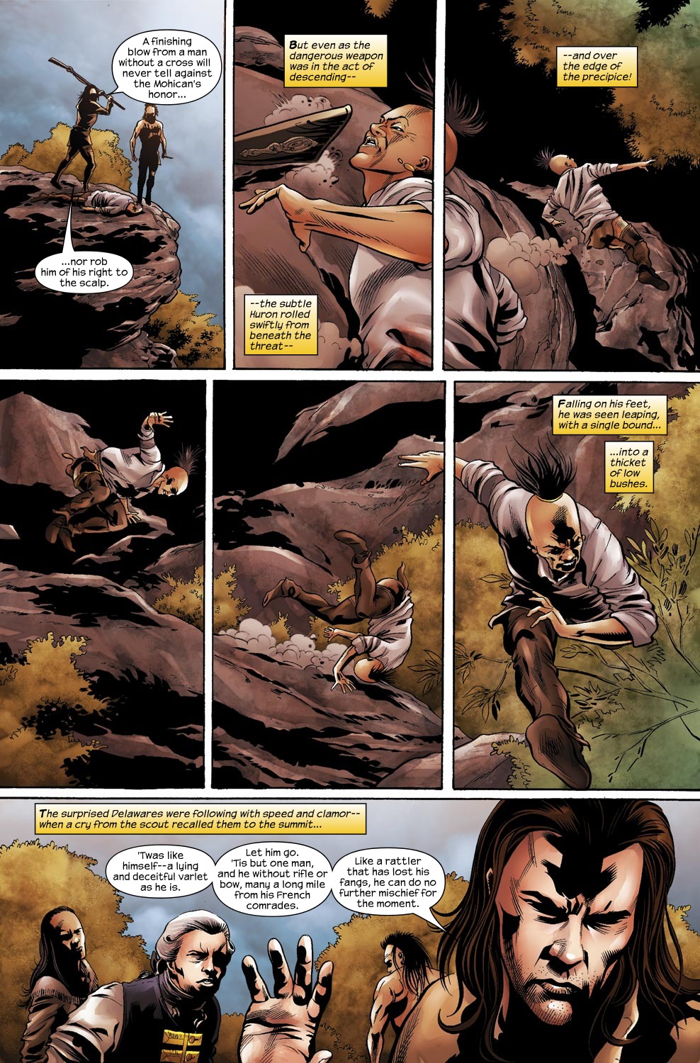 Read online The Last of the Mohicans comic -  Issue #2 - 23