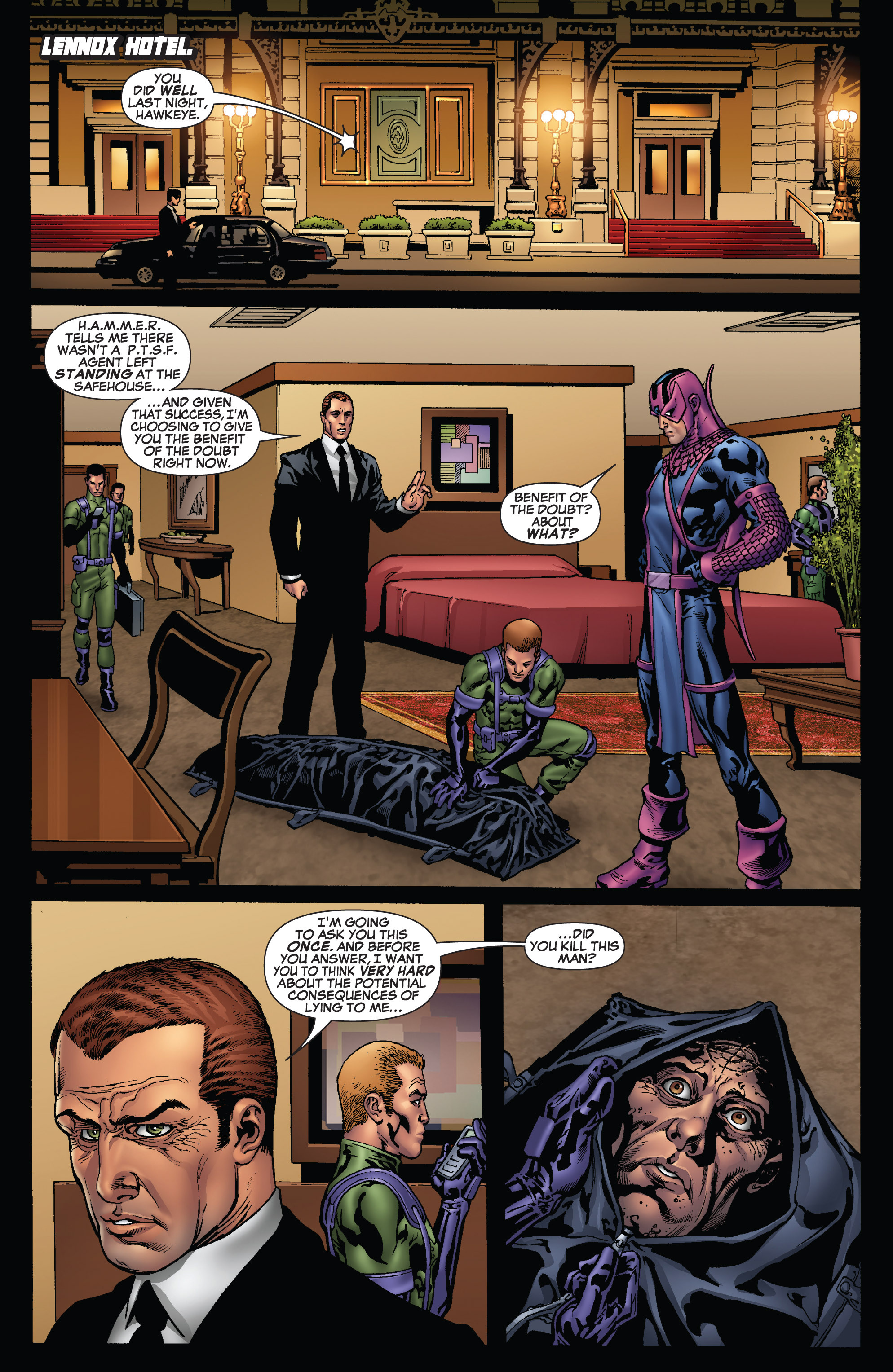 Read online Dark Reign: Hawkeye comic -  Issue #3 - 8
