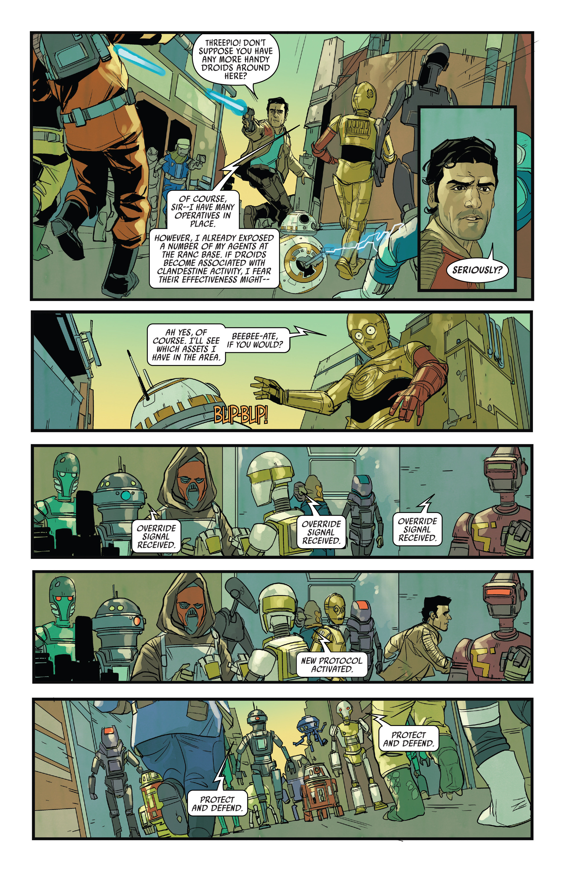 Read online Poe Dameron comic -  Issue #10 - 17