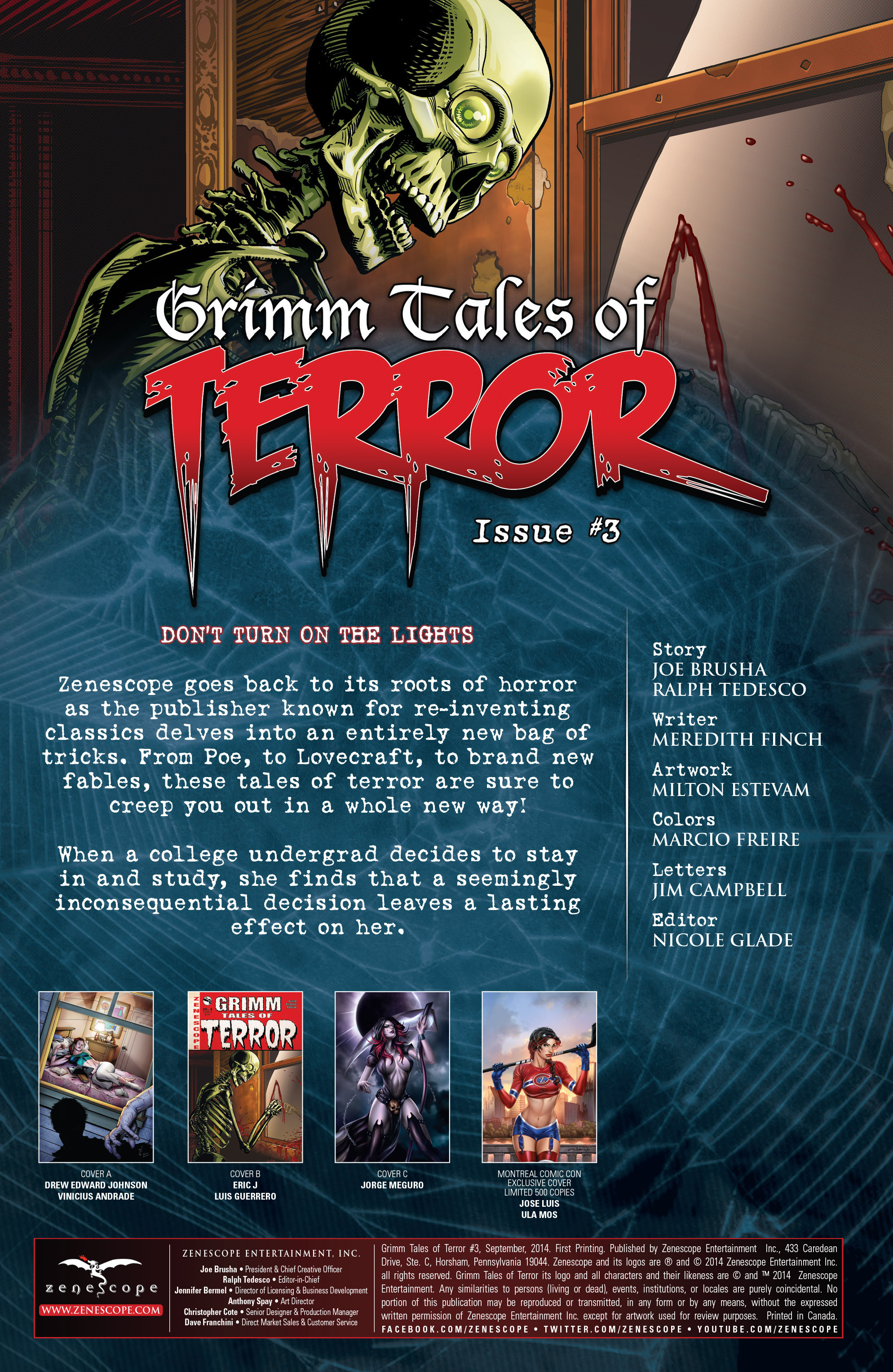 Read online Grimm Tales of Terror (2014) comic -  Issue #3 - 2