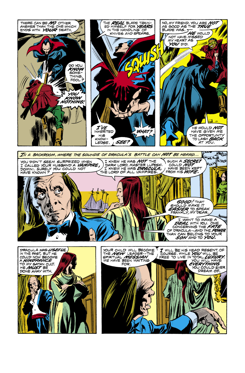 Read online Tomb of Dracula (1972) comic -  Issue #51 - 17